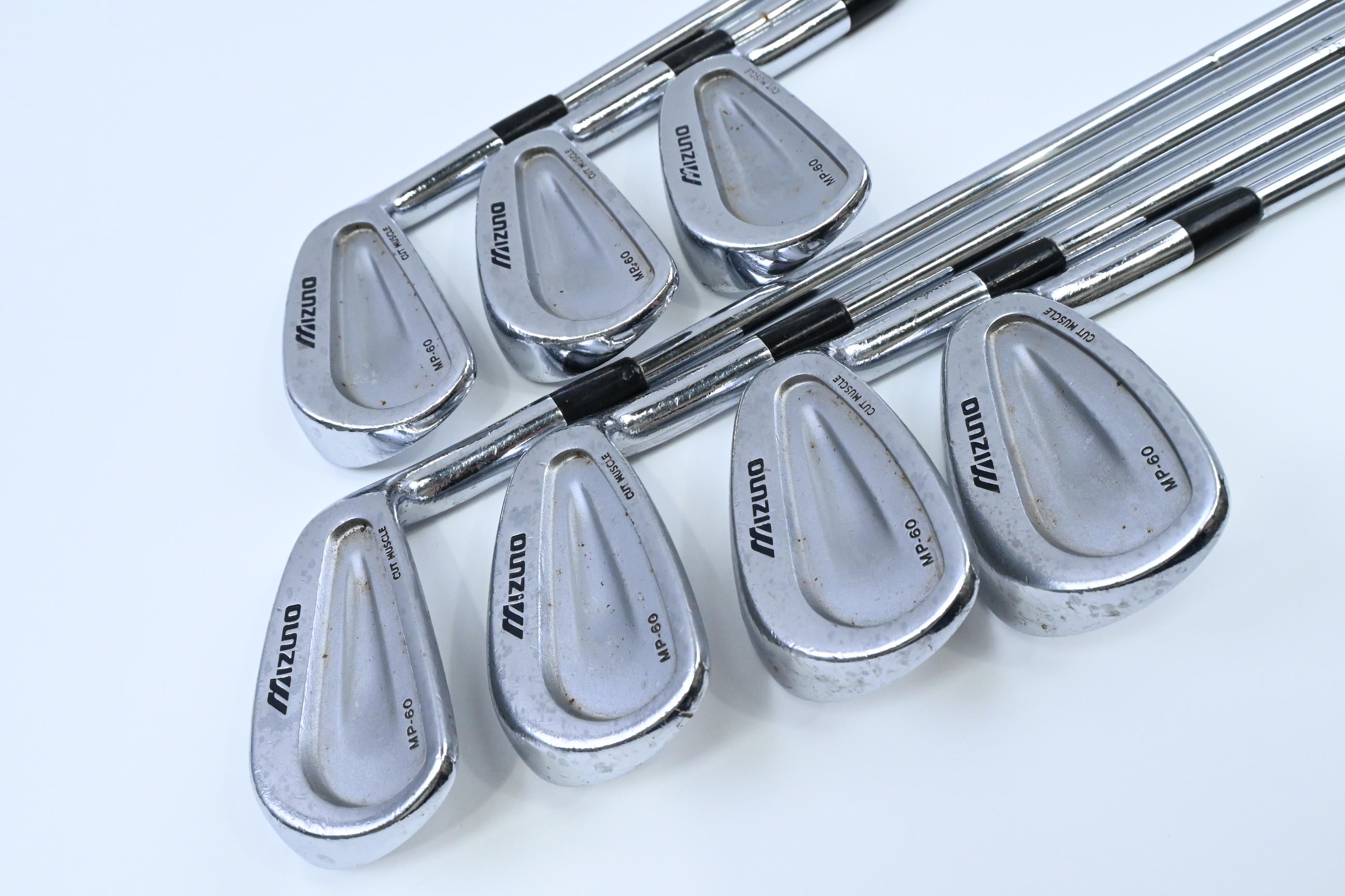Mizuno MP-60 Irons / 4-PW / Stiff Flex Dynamic Gold S300 Shafts