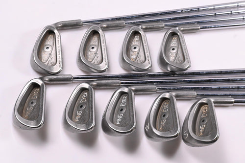 Ping Eye 2+ Irons / 3-PW+SW / Black Dot / Stiff Flex Ping KT-M Shafts