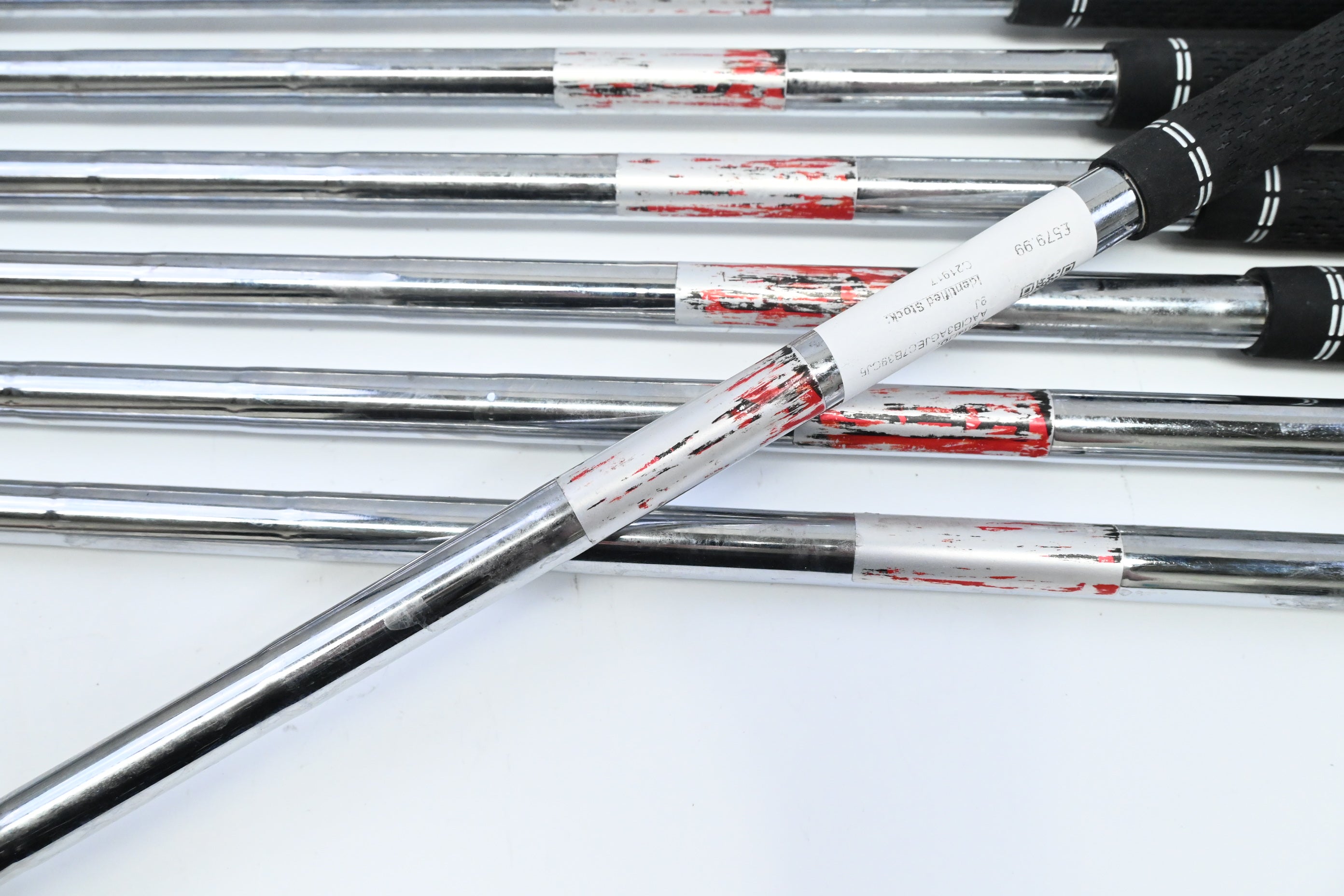Ping i230 Irons / 4-PW / Black Dot / Stiff Flex KBS Tour 120 Shafts