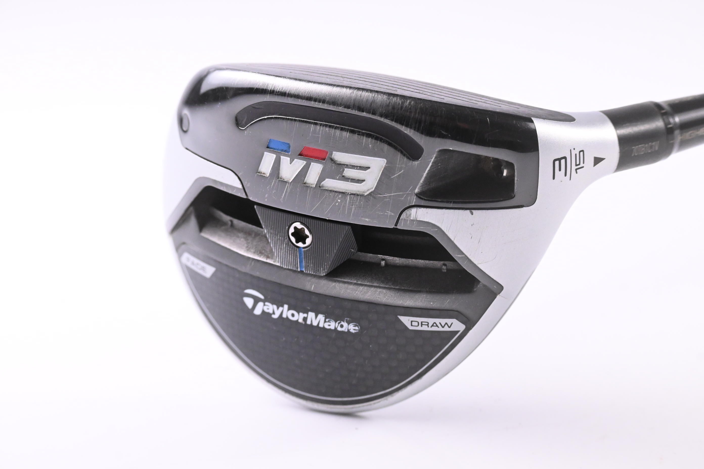Taylormade M3 #3 Wood / 15 Degree / Stiff Flex Tensei CK Red 65 Shaft