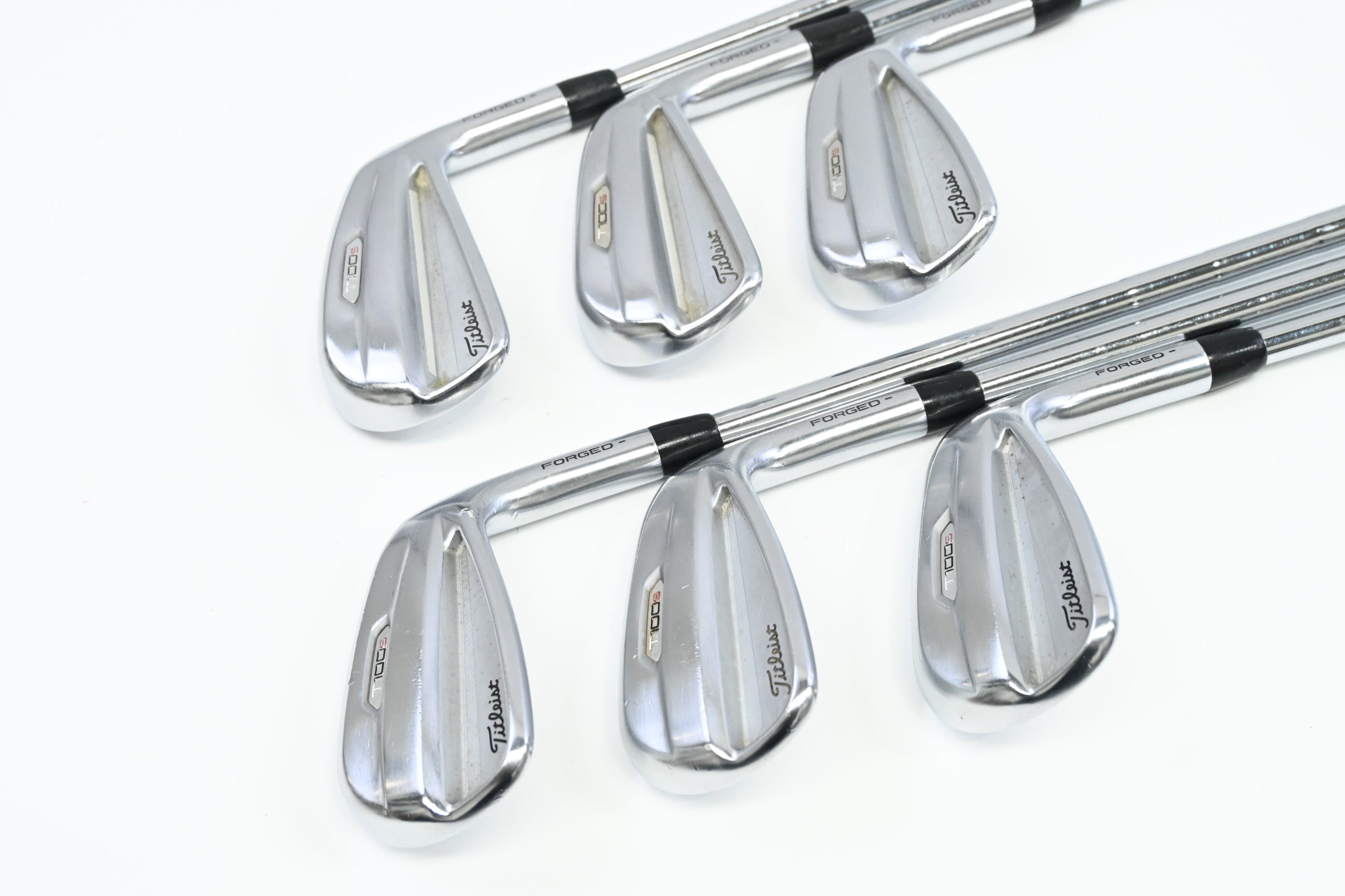 Titleist T100.S 2021 Irons / 6-PW+48° / Stiff Flex KBS Tour Shafts