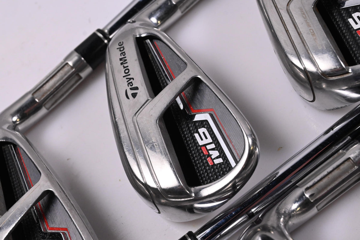 Taylormade M6 Irons / 5-PW+GW+SW / Regular Flex KBS MAX 85 Shafts