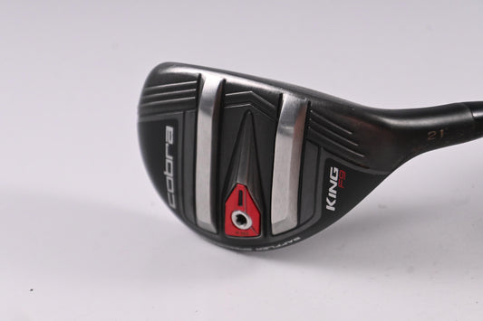Cobra King F9 #3 Hybrid / 21 Degree / Stiff Flex Fujikura Atmos Black 7 Shaft