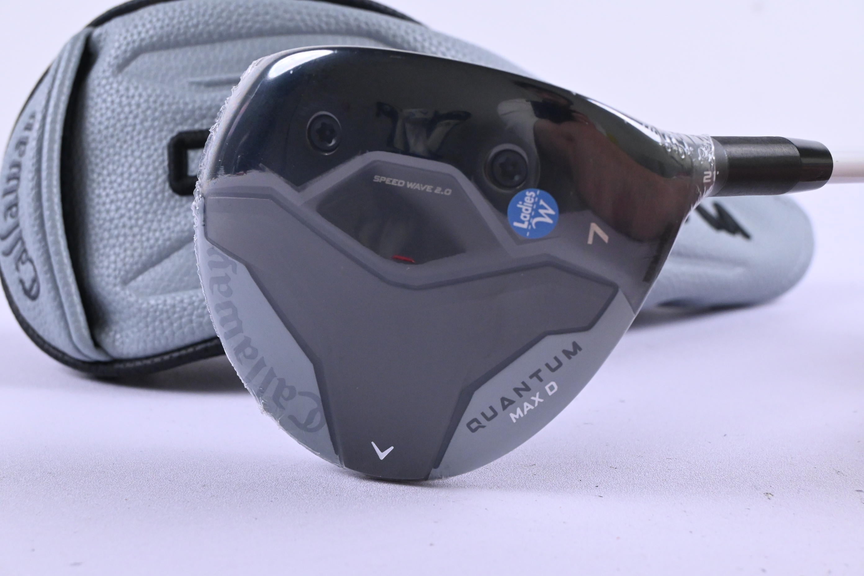 Ladies Callaway Quantum Max D #7 Wood / 21 Degree / Ladies Flex Eldio 40 Shaft