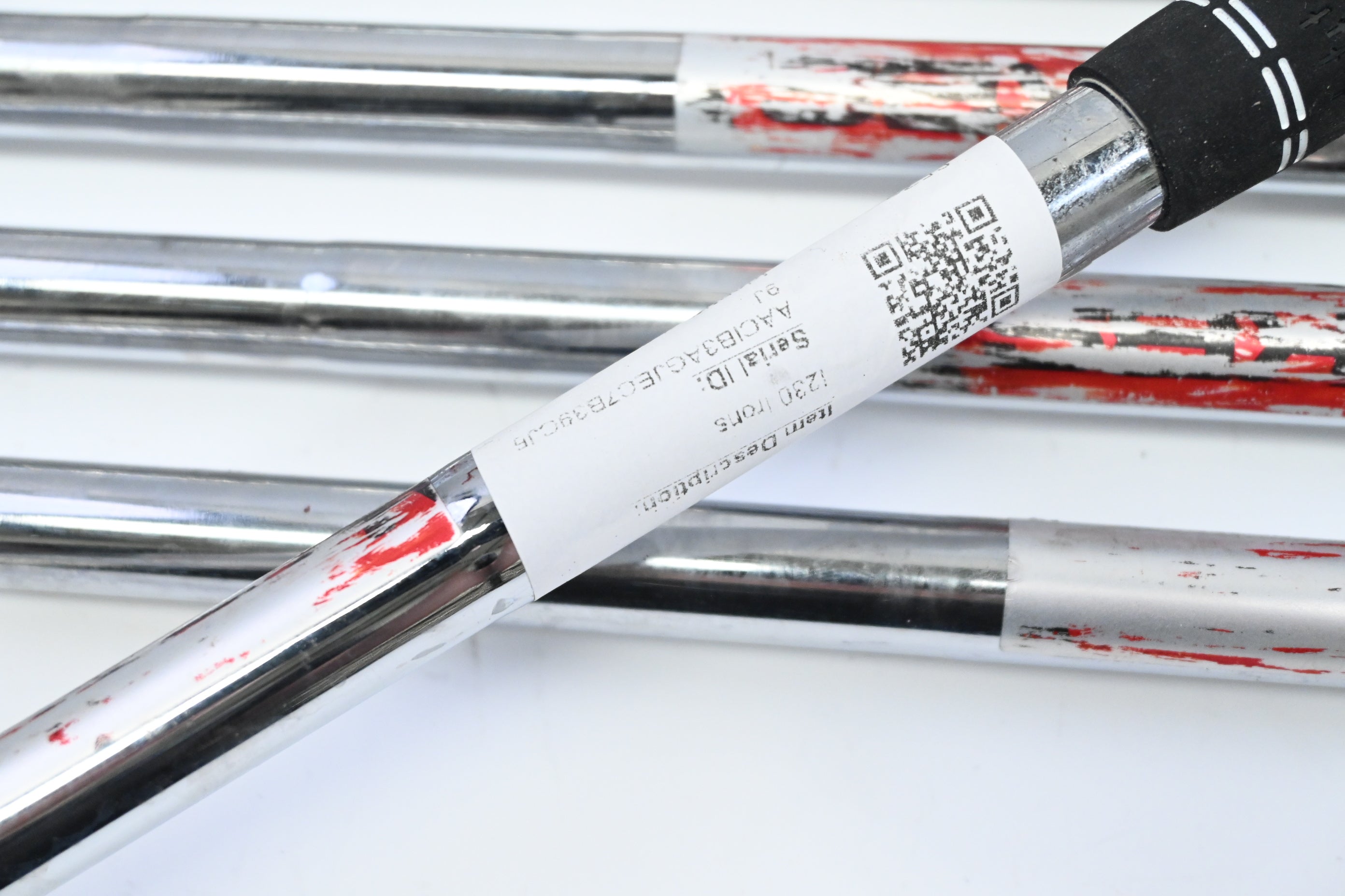 Ping i230 Irons / 4-PW / Black Dot / Stiff Flex KBS Tour 120 Shafts