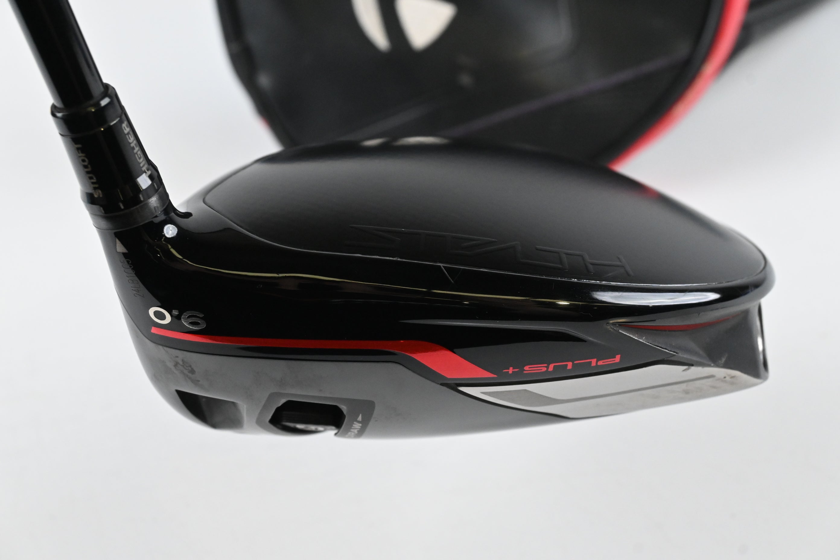 Taylormade Stealth Plus Driver / 9 Degree / Regular Flex HZRDUS Smoke Red RDX 60