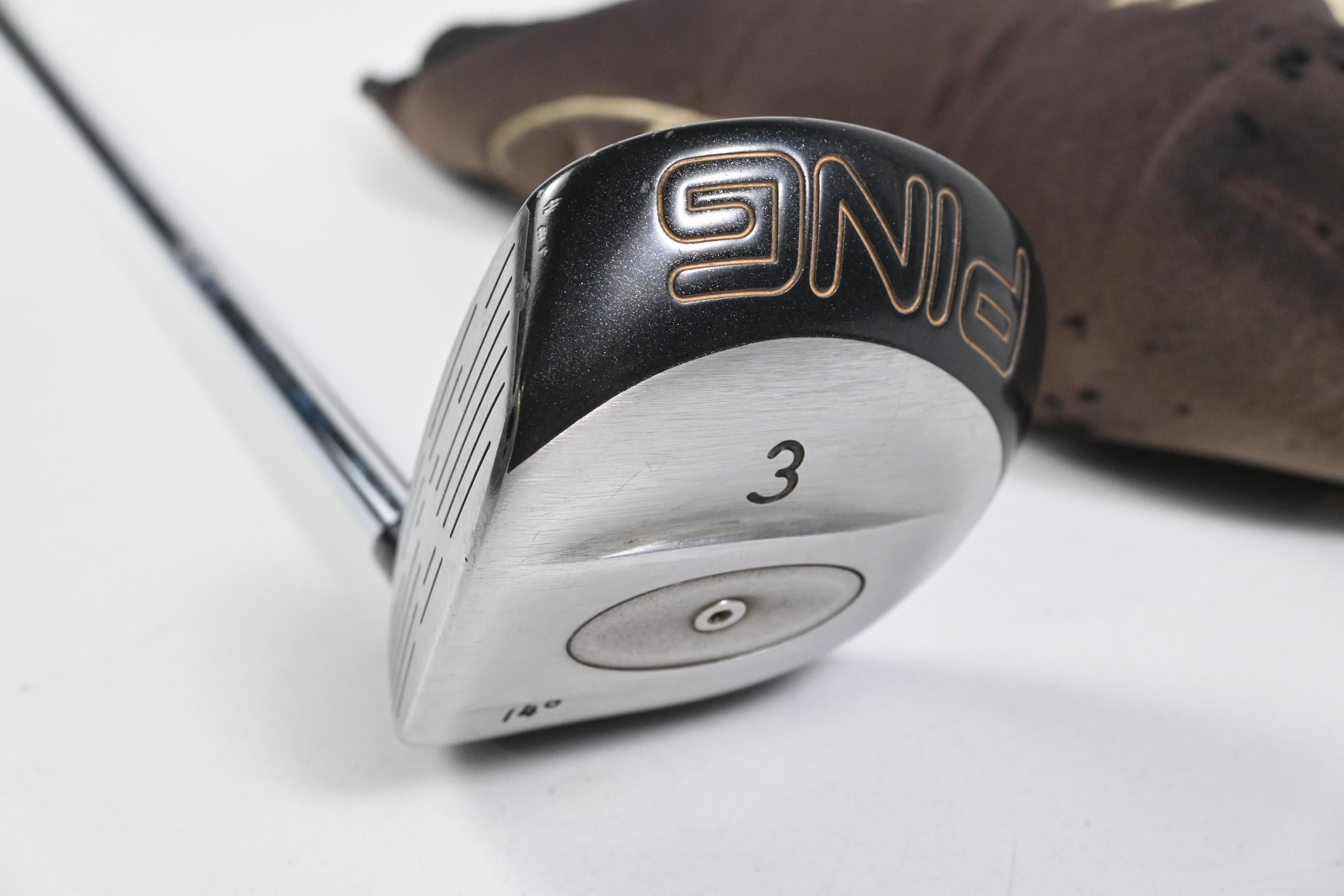 Left Hand Ping I3 #3 Wood / 14 Degree / Stiff Flex Steel Shaft