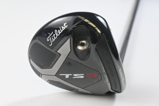 Titleist TS3 #3 Wood / 15 Degree / Stiff Flex Hzrdus Smoke Black 70