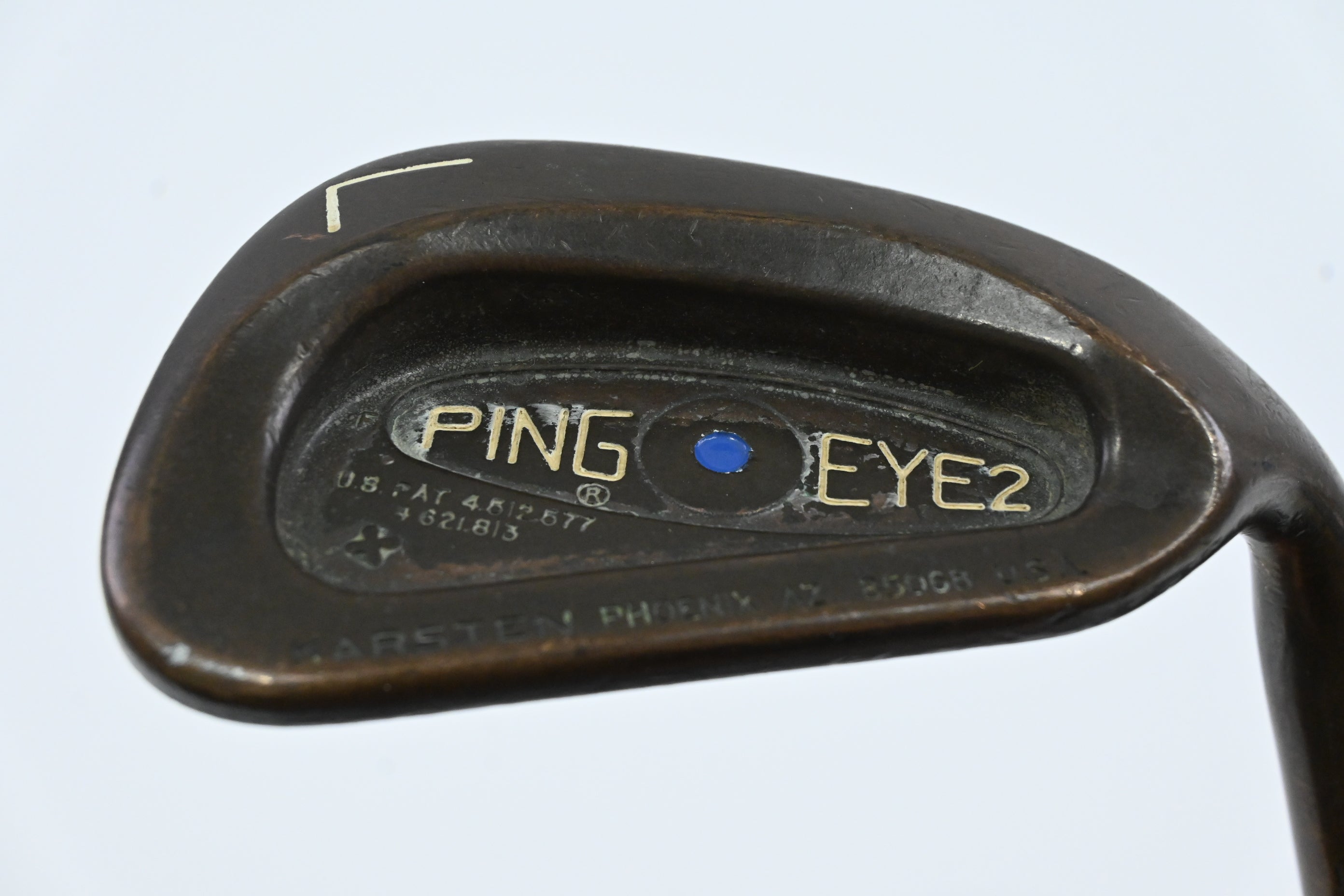 Ping Eye 2 BeCu Lob Wedge / 61 Degree / Blue Dot / Stiff Flex Ping JZ Shaft