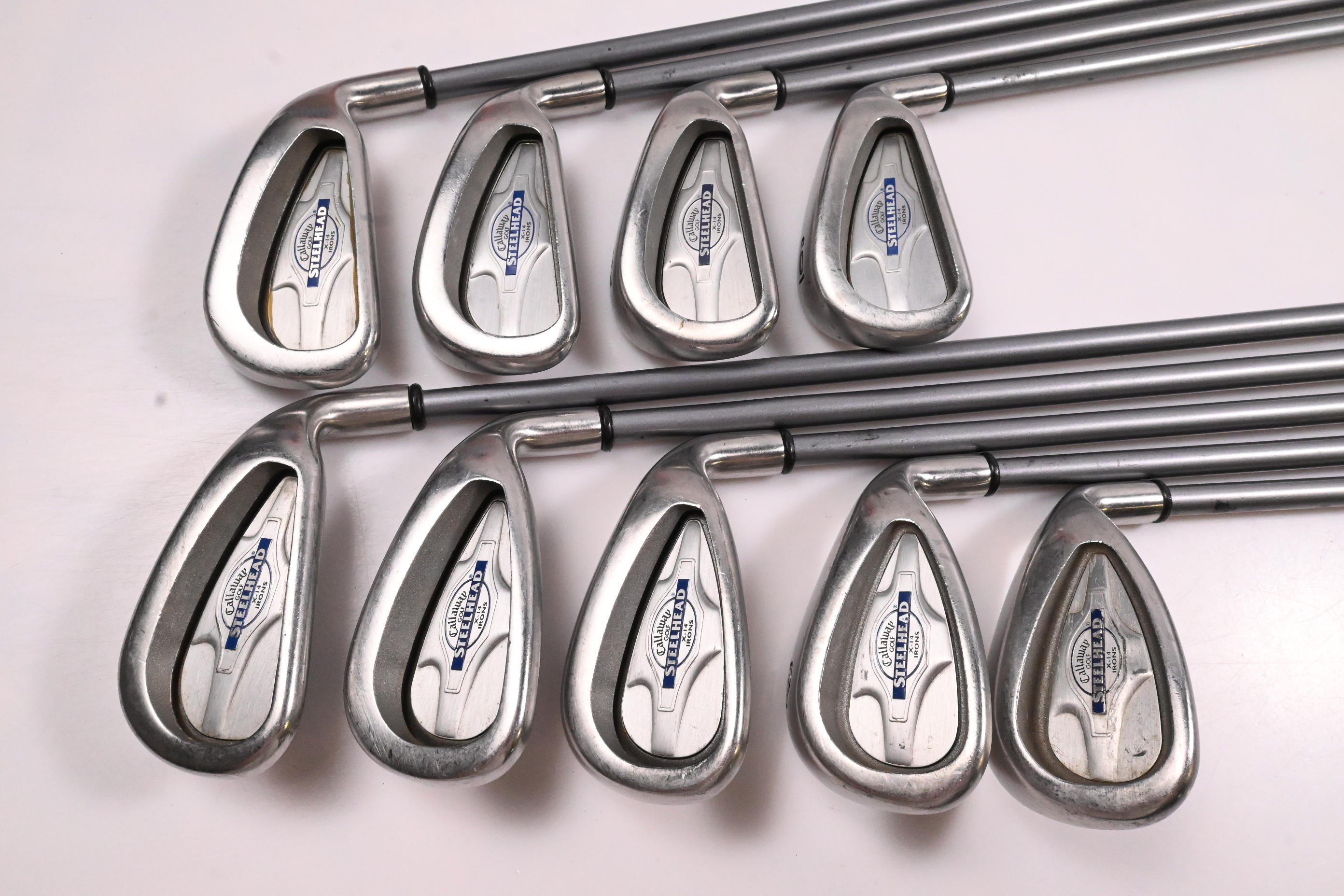 Callaway X-14 Irons / 3-PW+SW / Regular Flex Callaway Shafts