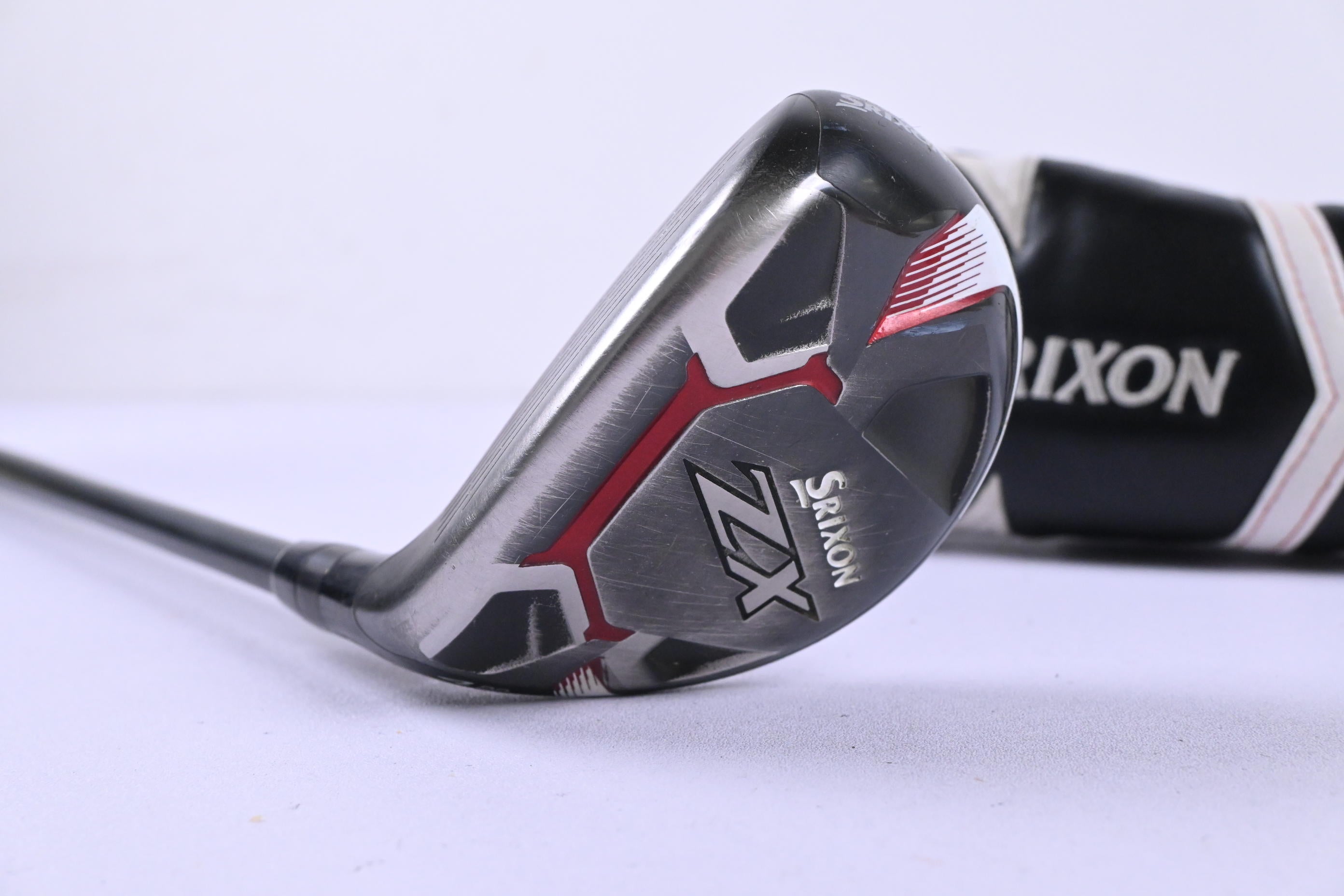 Left Hand Srixon ZX #4 Hybrid / 22 Degree / Regular Flex HZRDUS Smoke Black 80