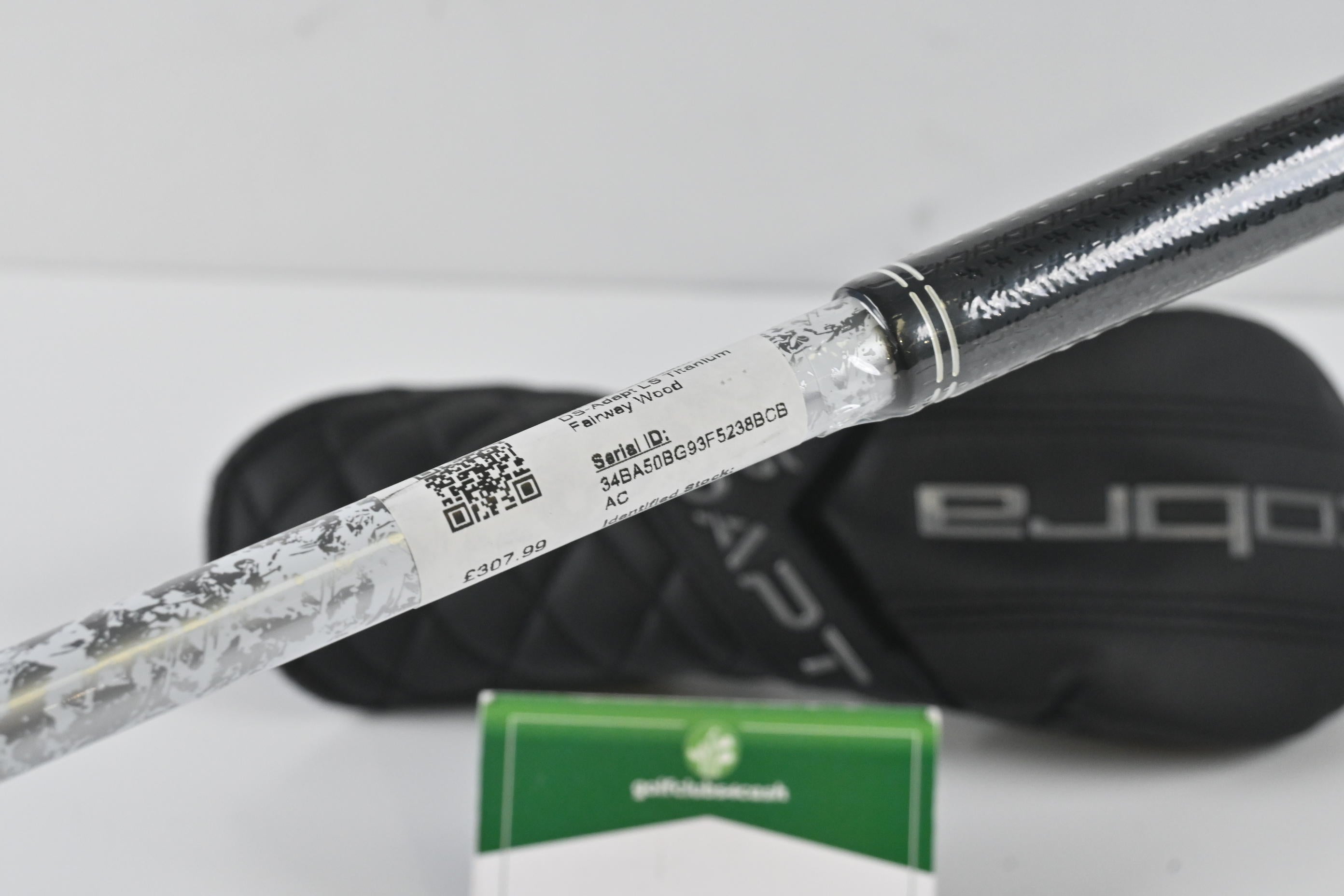 Cobra DS-Adapt LS Titanium #3 Wood / 14.5 Degree / Stiff Flex Denali Black 70