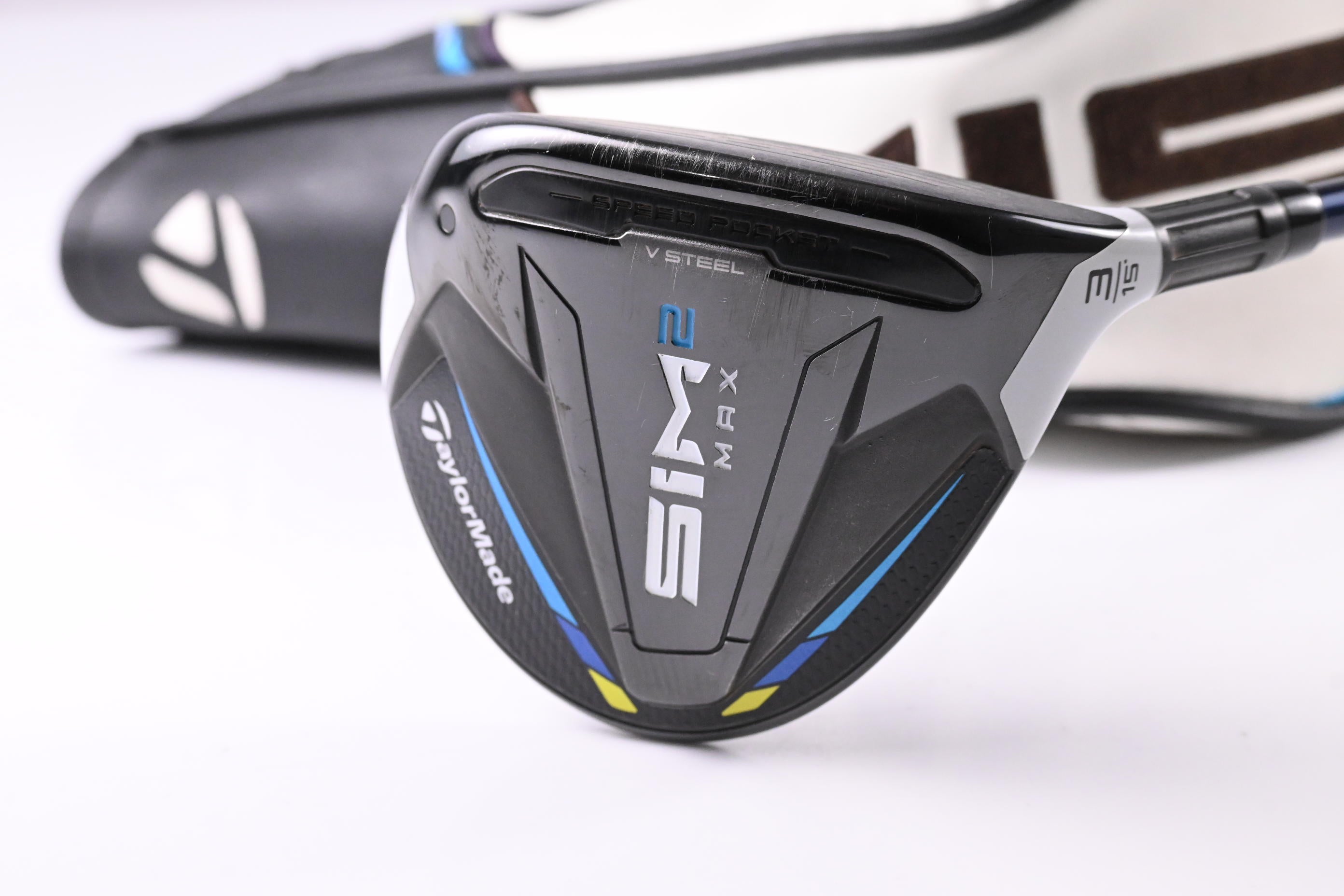 Taylormade SIM2 Max #3 Wood / 15 Degree / Regular Flex Fujikura Ventus Blue 5