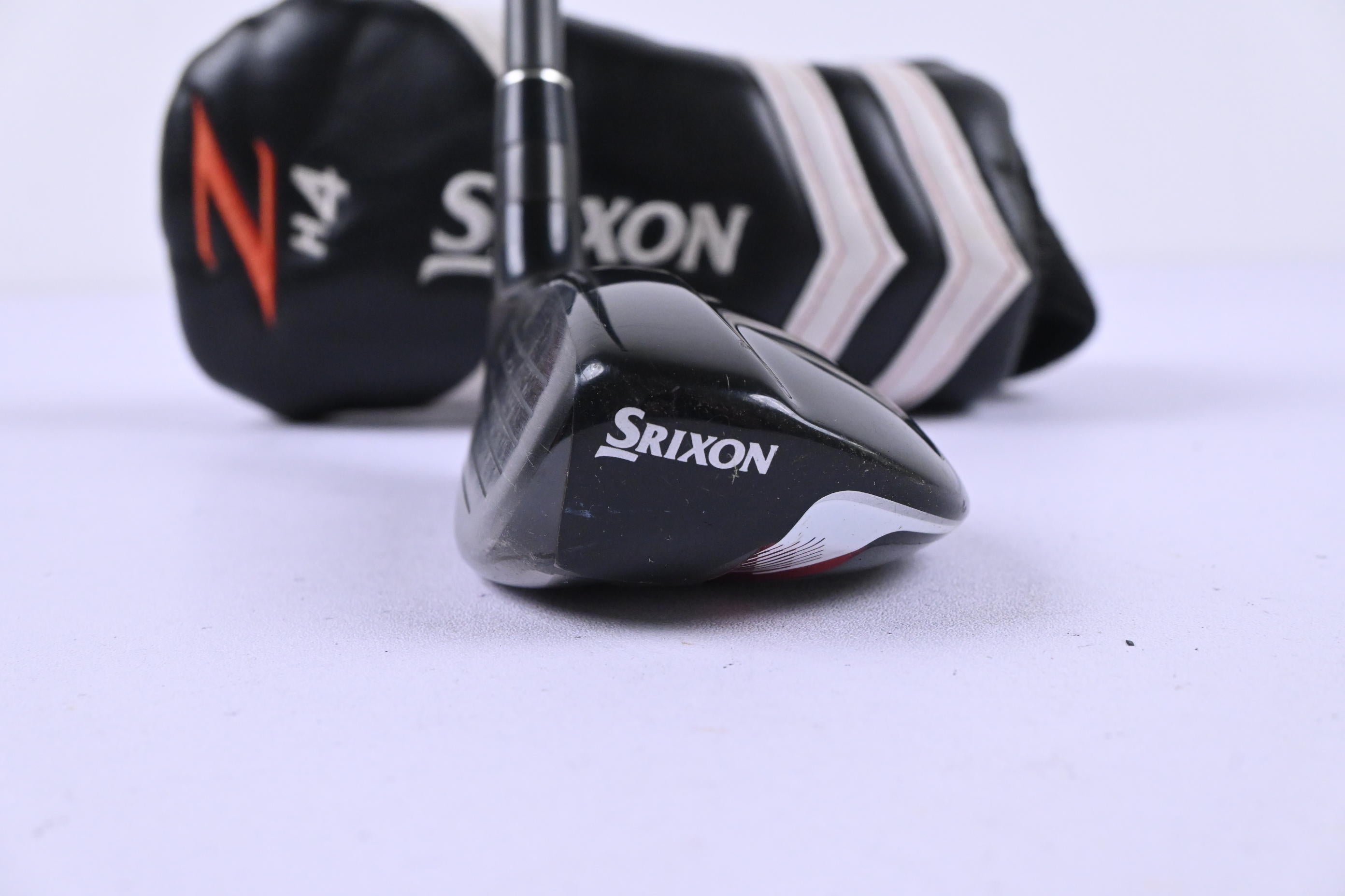 Left Hand Srixon ZX #4 Hybrid / 22 Degree / Regular Flex HZRDUS Smoke Black 80