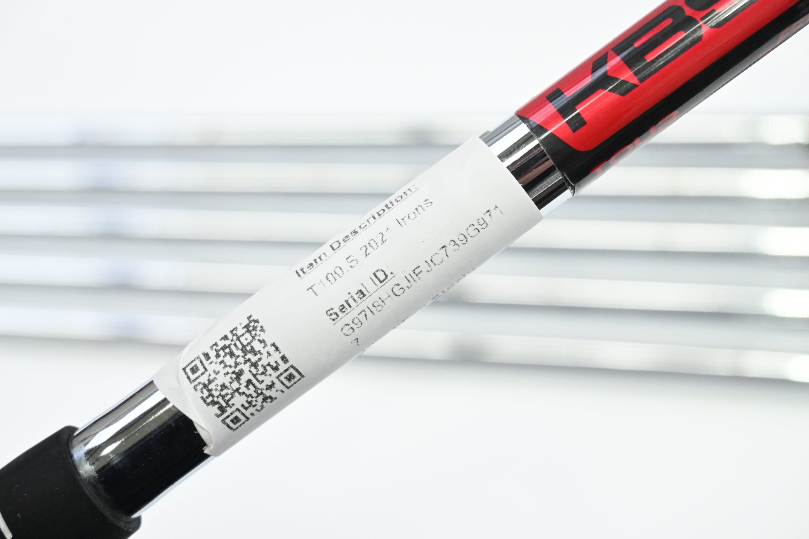 Titleist T100.S 2021 Irons / 6-PW+48° / Stiff Flex KBS Tour Shafts