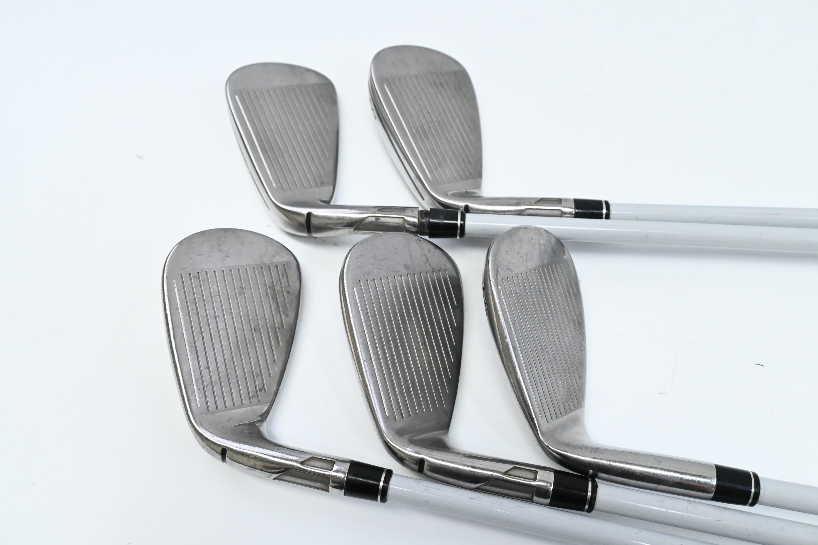 Ladies Taylormade SIM Max OS Irons / 7-PW+SW / Ladies Flex Aldila NV 45 Shafts