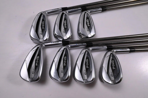Ping G425 Irons / 5-PW+SW / Blue Dot / Stiff Flex UST Recoil ESX 780 Shafts
