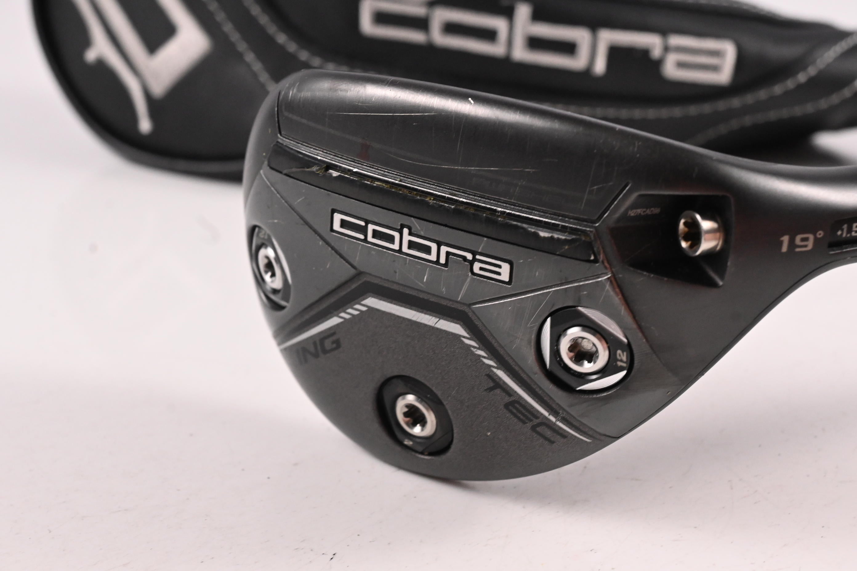 Cobra King Tec 2023 #3 Hybrid / 19 Degree / Stiff Flex MMT HY 80 Shaft