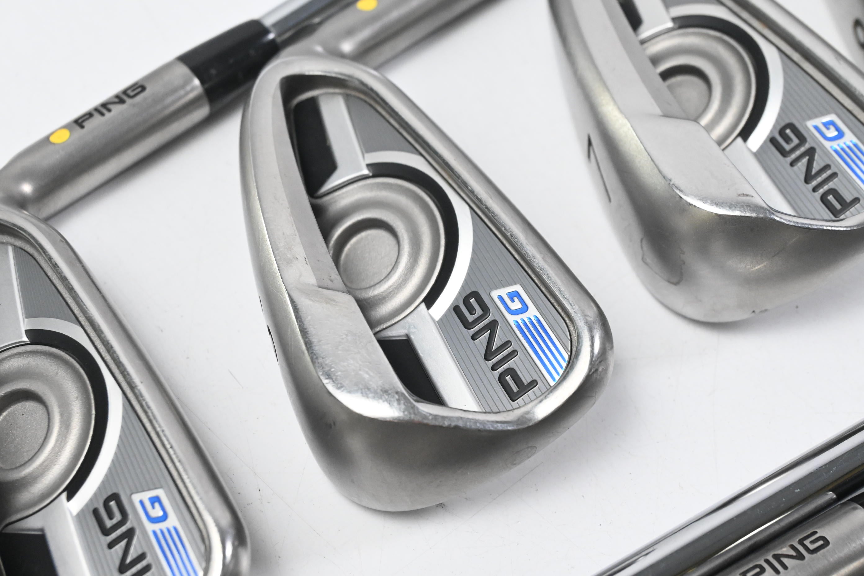 Ping G Series Irons / 5-PW+GW+SW+LW / Yellow Dot / Regular Flex Ping AWT 2.0