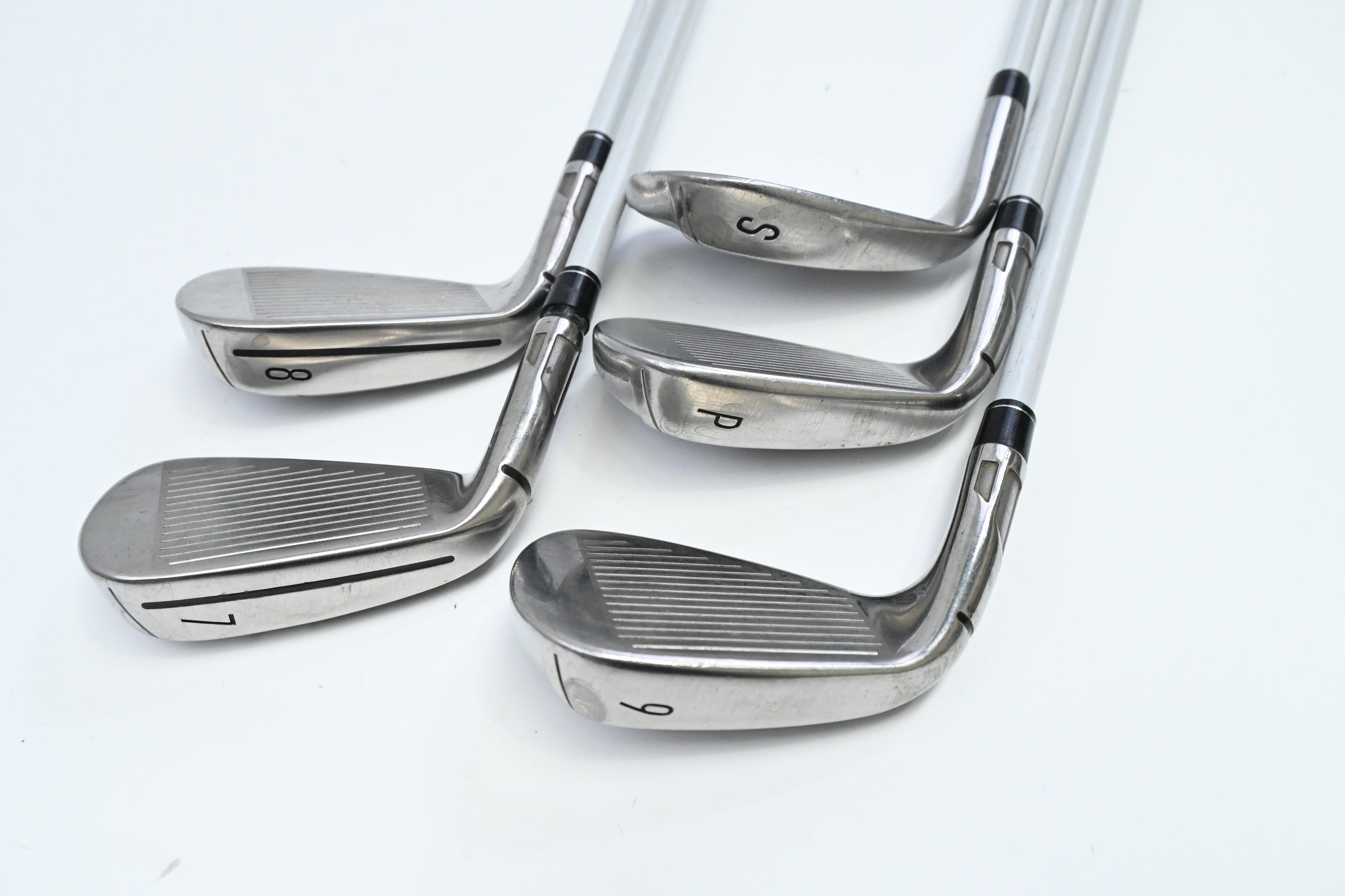 Ladies Taylormade SIM Max OS Irons / 7-PW+SW / Ladies Flex Aldila NV 45 Shafts