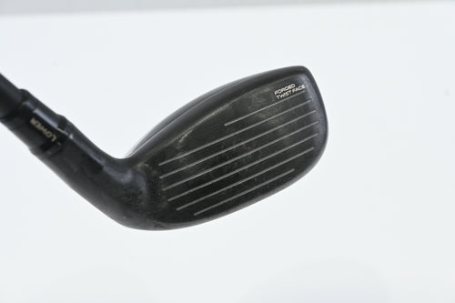 Left Hand Taylormade Qi10 Tour #4 Hybrid / 22 Degree / Regular Flex Tensei AV