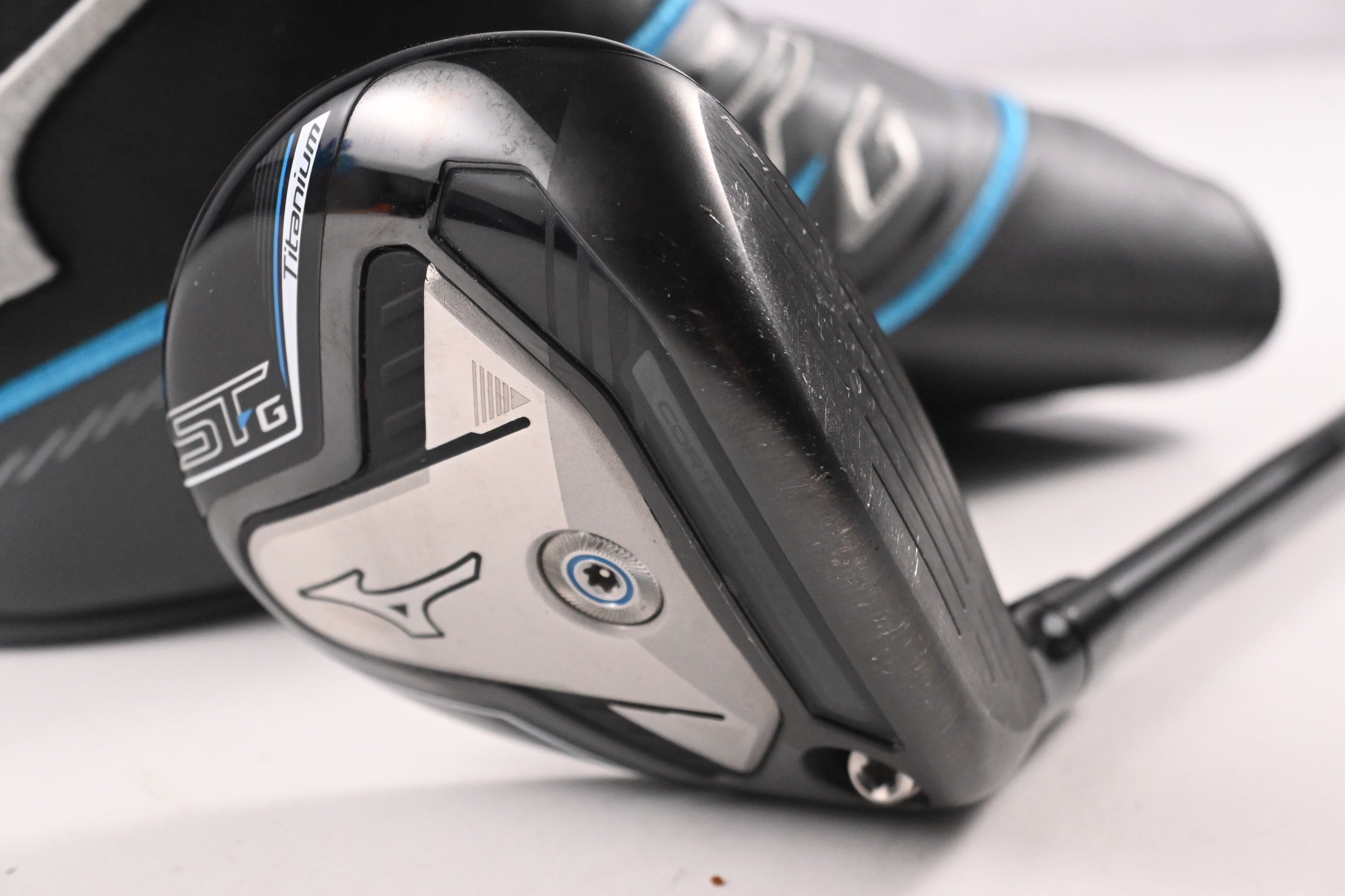 Mizuno ST-G Titanium #5 Wood / 18 Degree / Stiff Flex HZRDUS Smoke RDX Blue 60