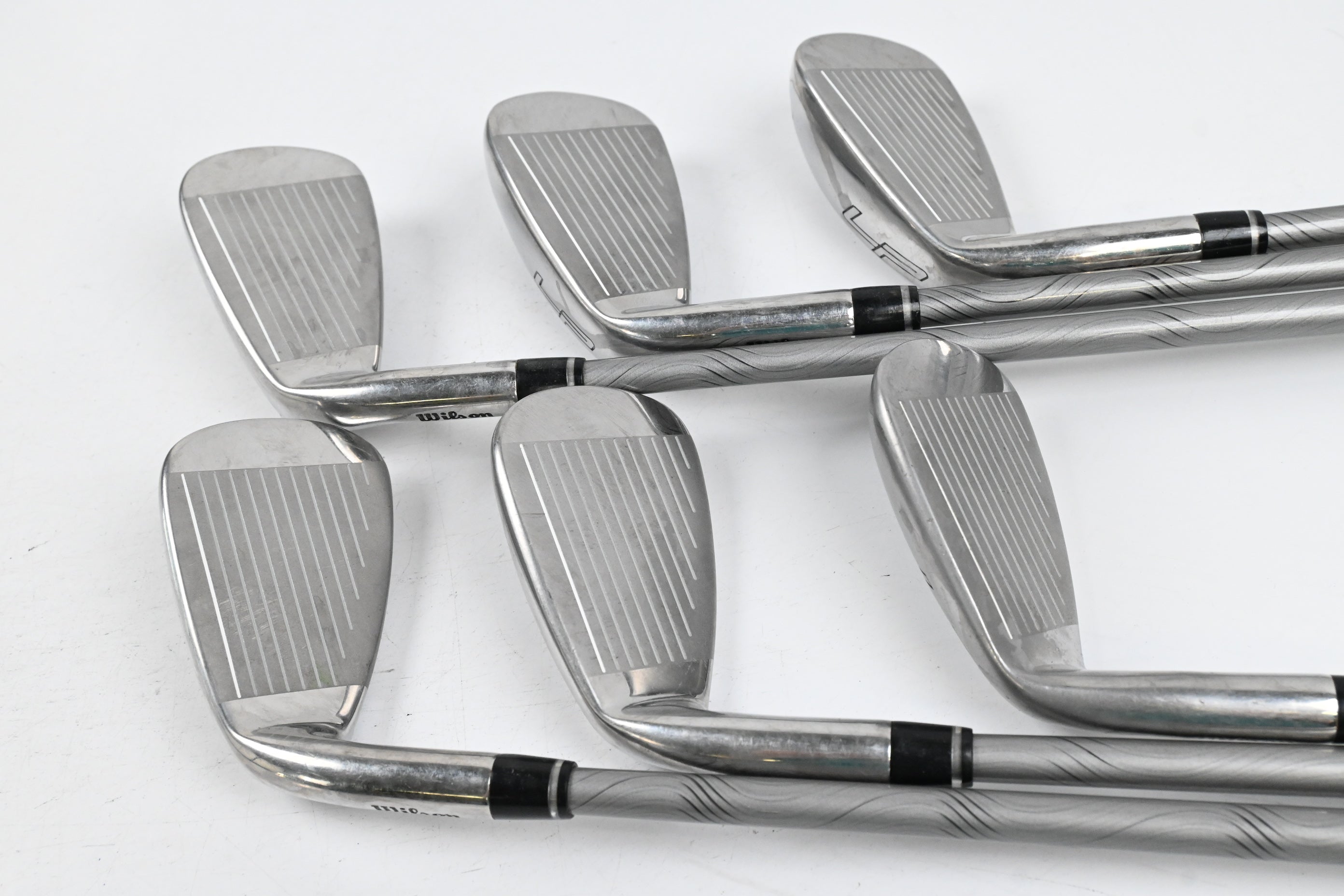 Ladies Wilson Launch Pad 2022 Irons / 6-PW+SW / Ladies Flex Project X Evenflow 50
