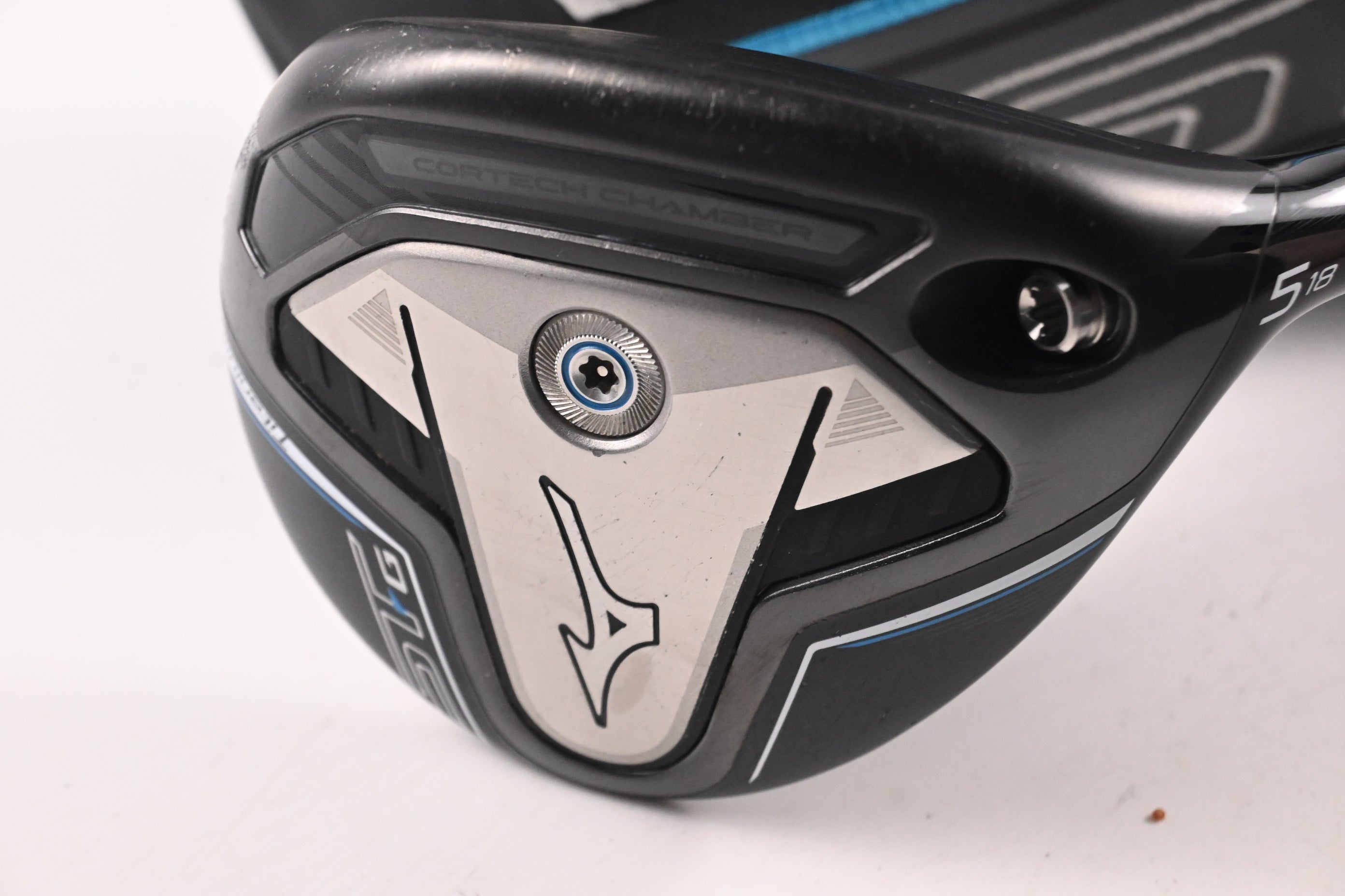 Mizuno ST-G Titanium #5 Wood / 18 Degree / Stiff Flex HZRDUS Smoke RDX Blue 60