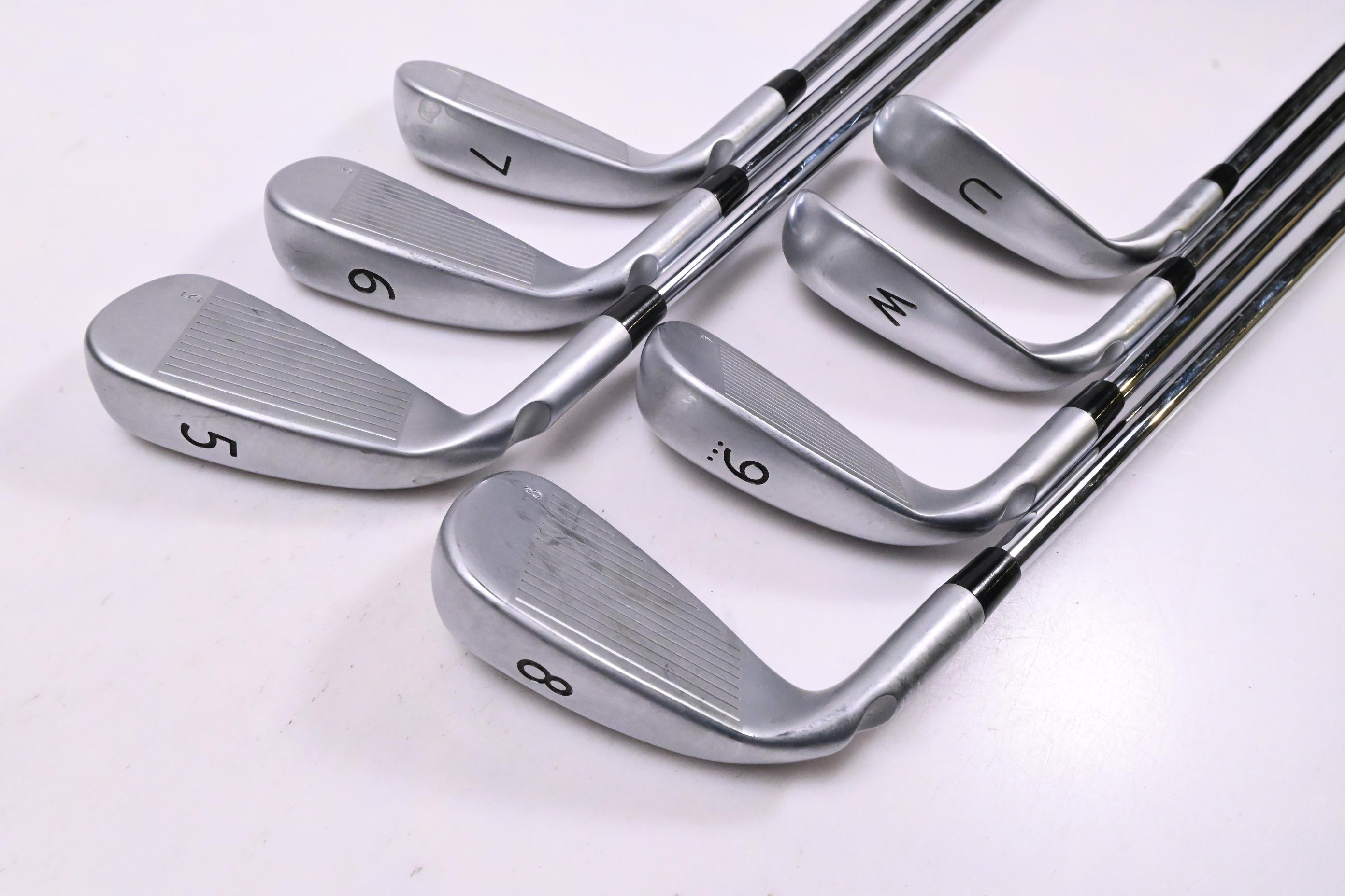 Ping G400 Irons / 5-PW+UW / Blue Dot / Regular Flex Ping AWT 2.0 Shafts