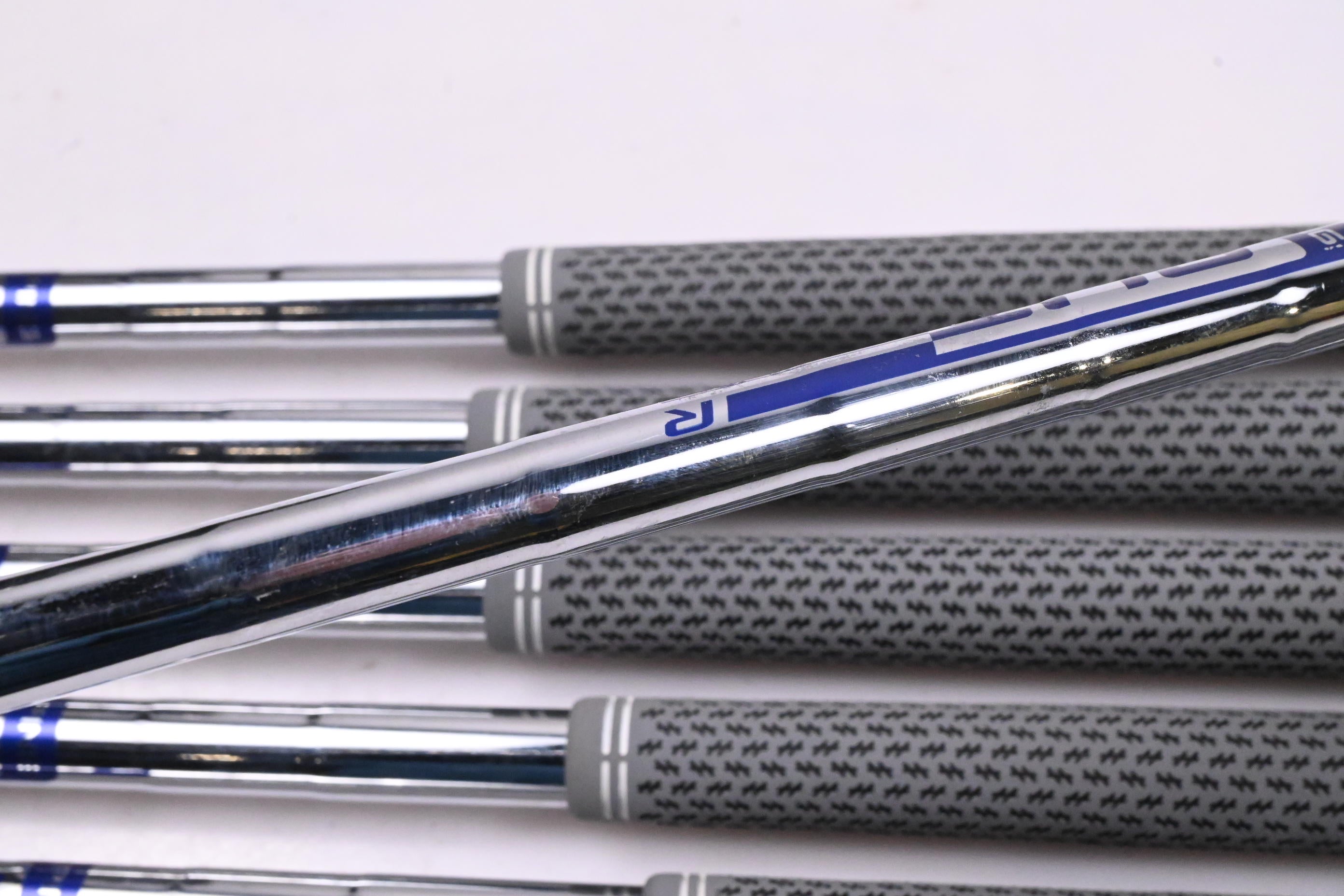 Ping G400 Irons / 5-PW+UW / Blue Dot / Regular Flex Ping AWT 2.0 Shafts