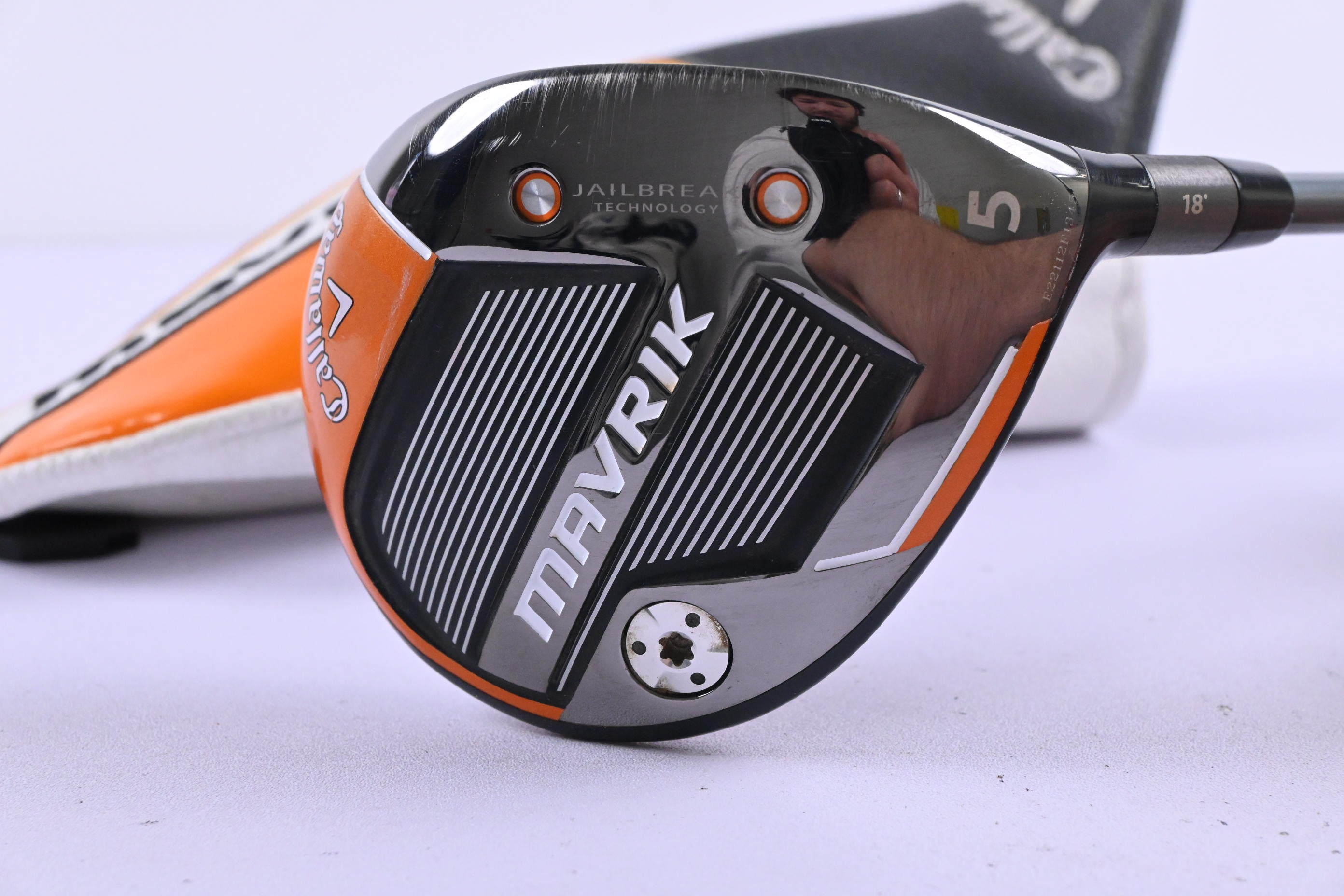 Callaway Mavrik #5 Wood / 18 Degree / Regular Flex HZRDUS T800 65 Shaft