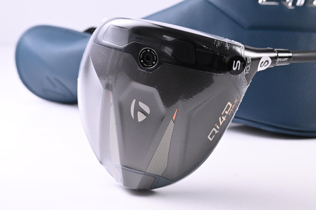 Taylormade Qi4D Max Driver / 10.5 Degree / Stiff Flex REAX Blue 50 Shaft