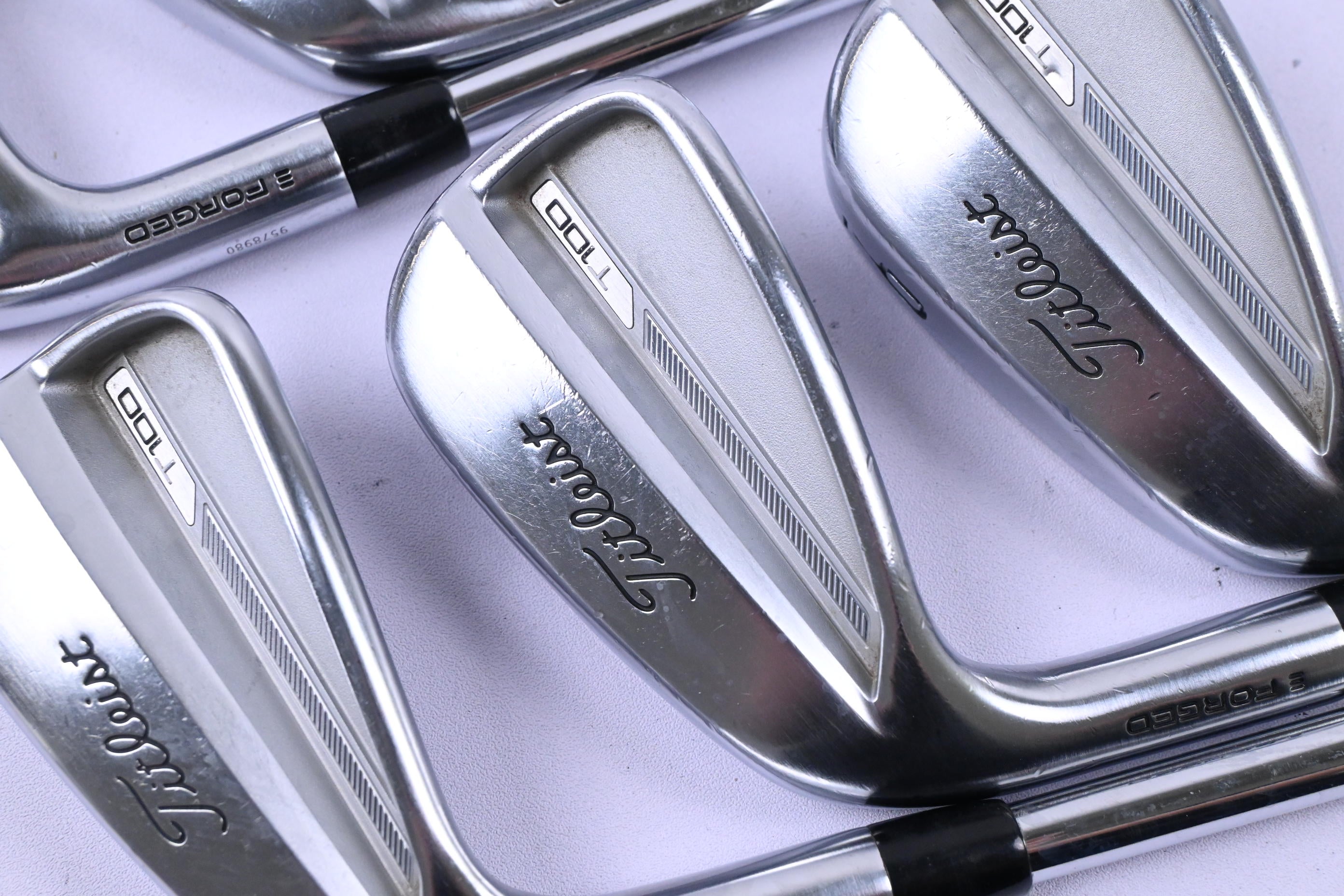 Left Hand Titleist T100 2023 Irons / 4-9i / X-Flex N.S.PRO Modus3 Tour 120