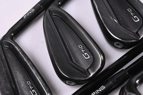 Ping G710 Irons / 6-PW+UW+SW / Black Dot / Senior Flex Ping ALTA Distanza 40