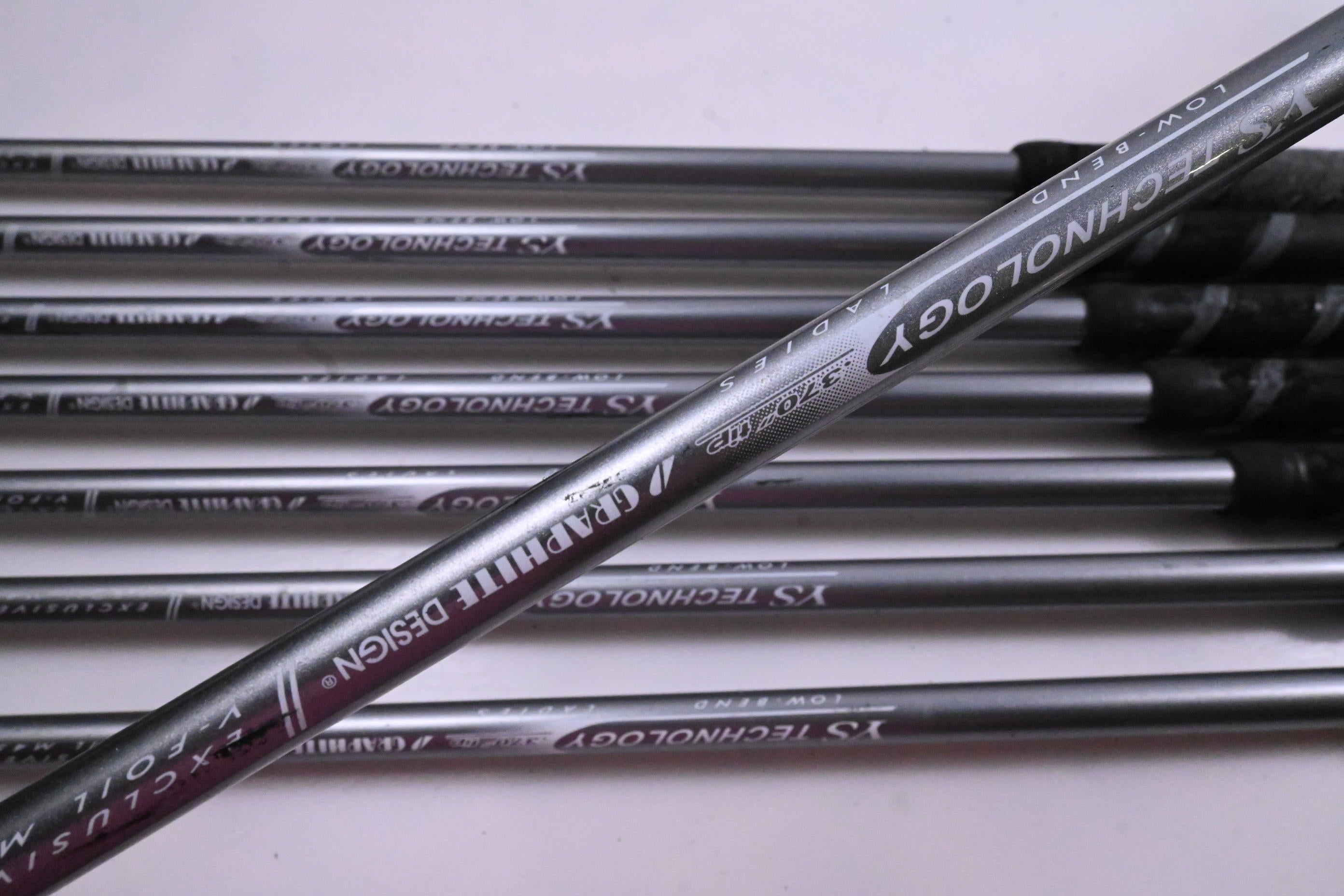 Ladies MacGregor M455 V-Foil Irons / 4-PW+SW / Ladies Flex MacGregor Shafts