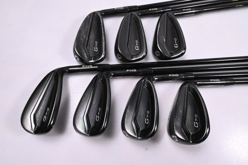 Ping G710 Irons / 6-PW+UW+SW / Black Dot / Senior Flex Ping ALTA Distanza 40