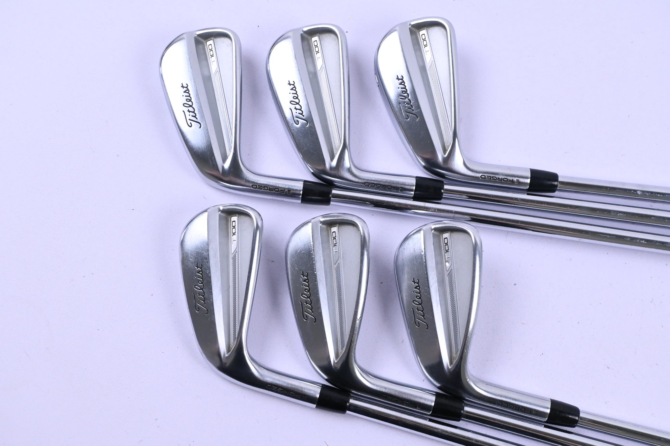 Left Hand Titleist T100 2023 Irons / 4-9i / X-Flex N.S.PRO Modus3 Tour 120