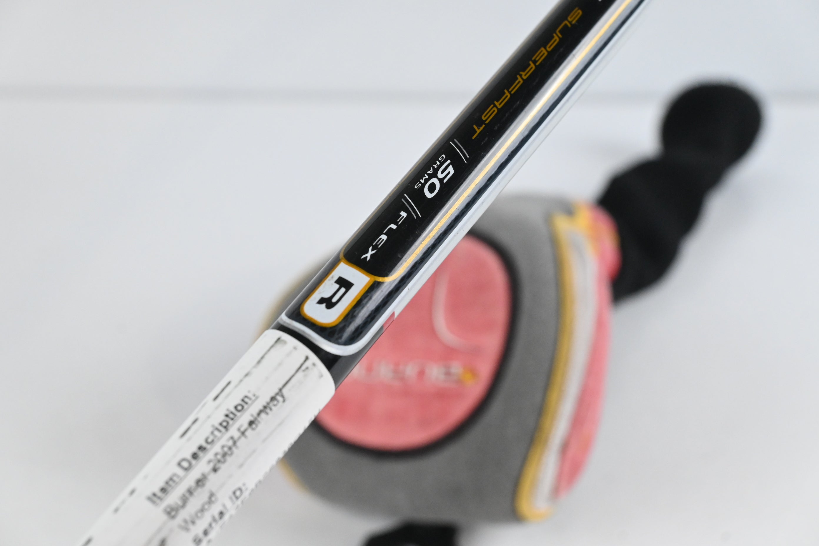 Taylormade Burner 2007 #5 Wood / 18 Degree / Regular Flex Taylormade REAX 50
