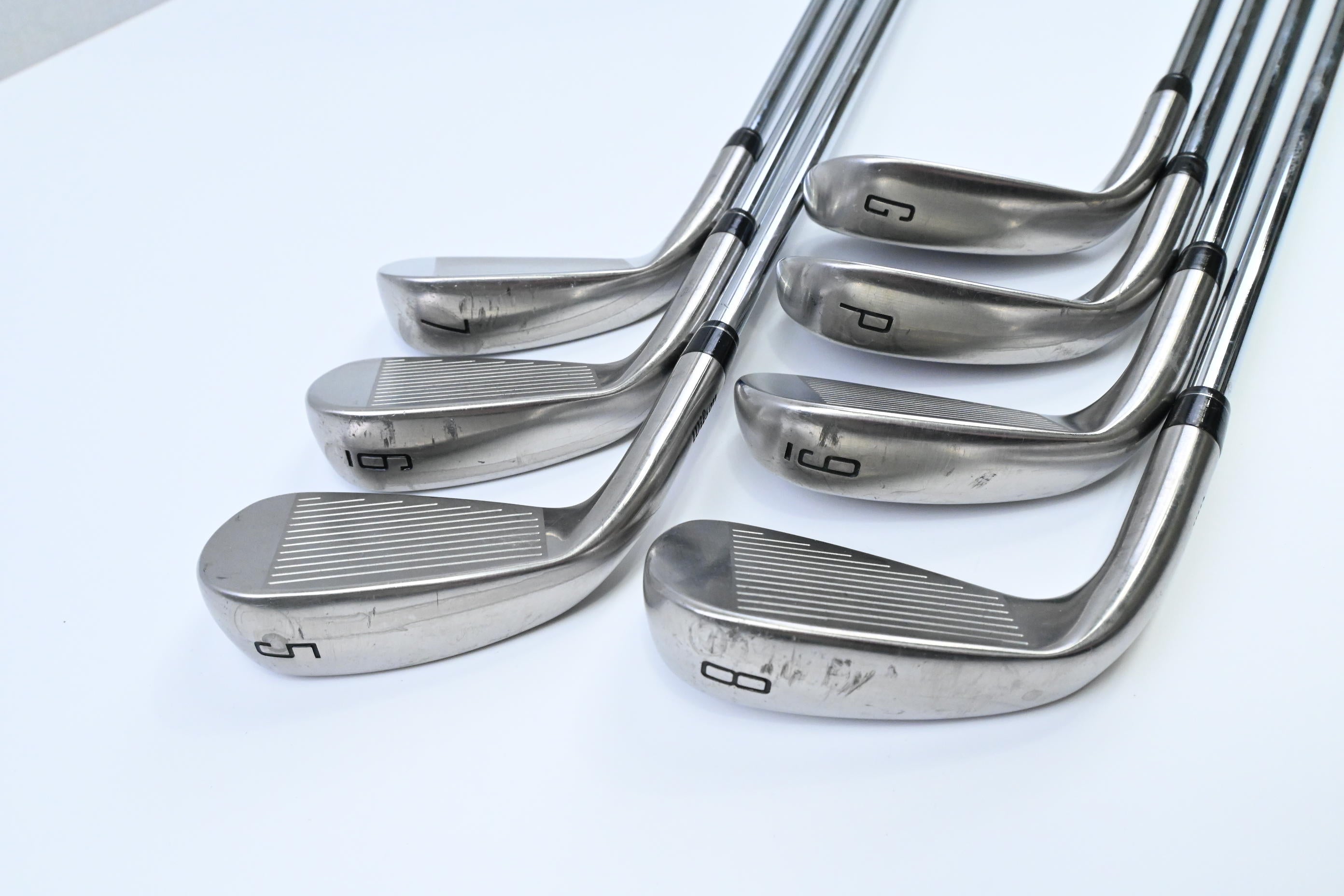 Wilson DYNAPWR Irons / 5-PW+GW / Regular Flex KBS Max Ultralite Shafts