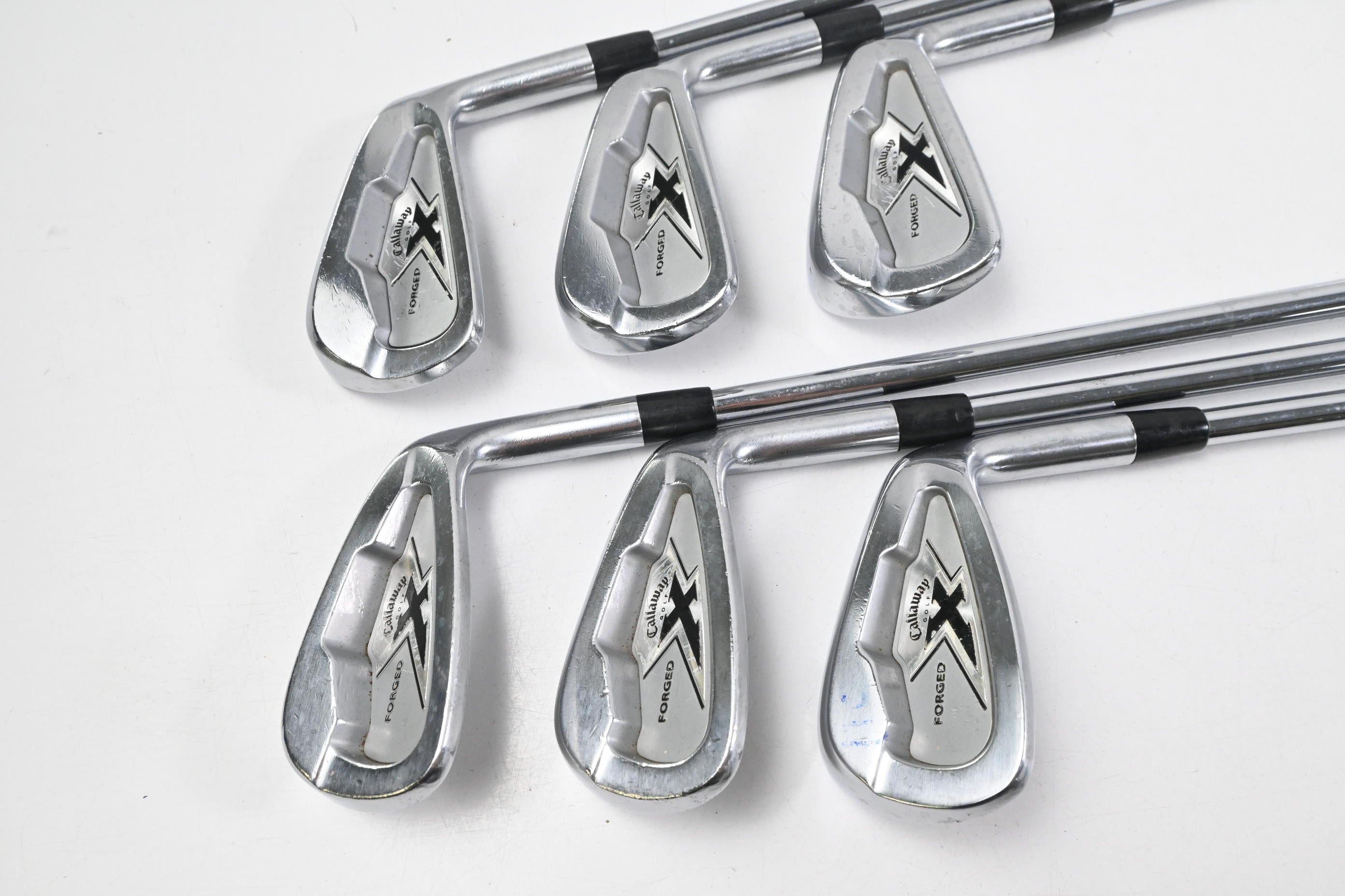 Callaway X-Forged 2007 Irons / 5-PW / Regular Flex Project X Rifle Flighted