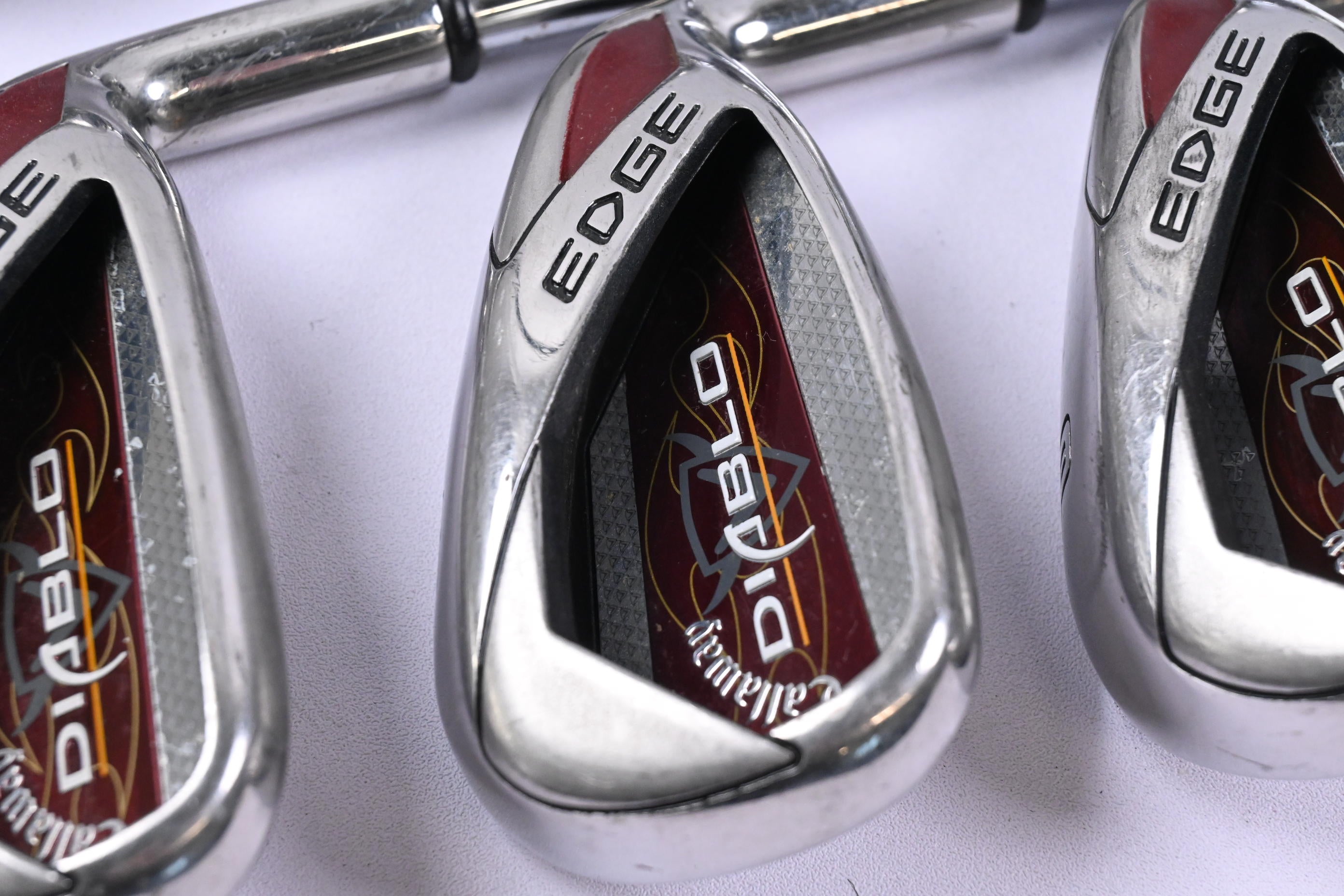 Callaway Diablo Edge Irons / 4-PW+SW / Uniflex Callaway Diablo Shafts