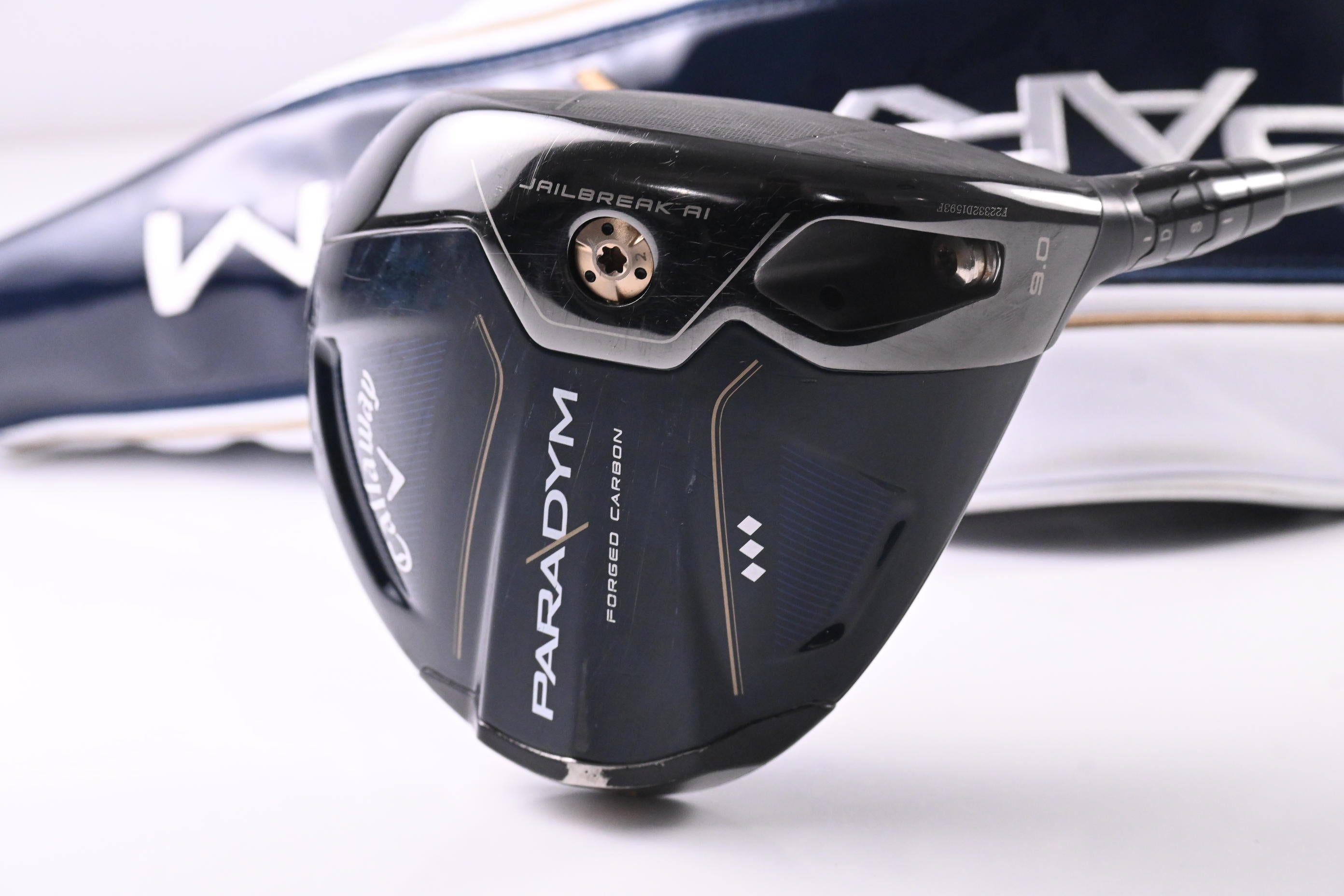 Callaway Paradym Triple Diamond Driver / 9 Degree / Stiff Flex Hzrdus Smoke IM10 50 Shaft