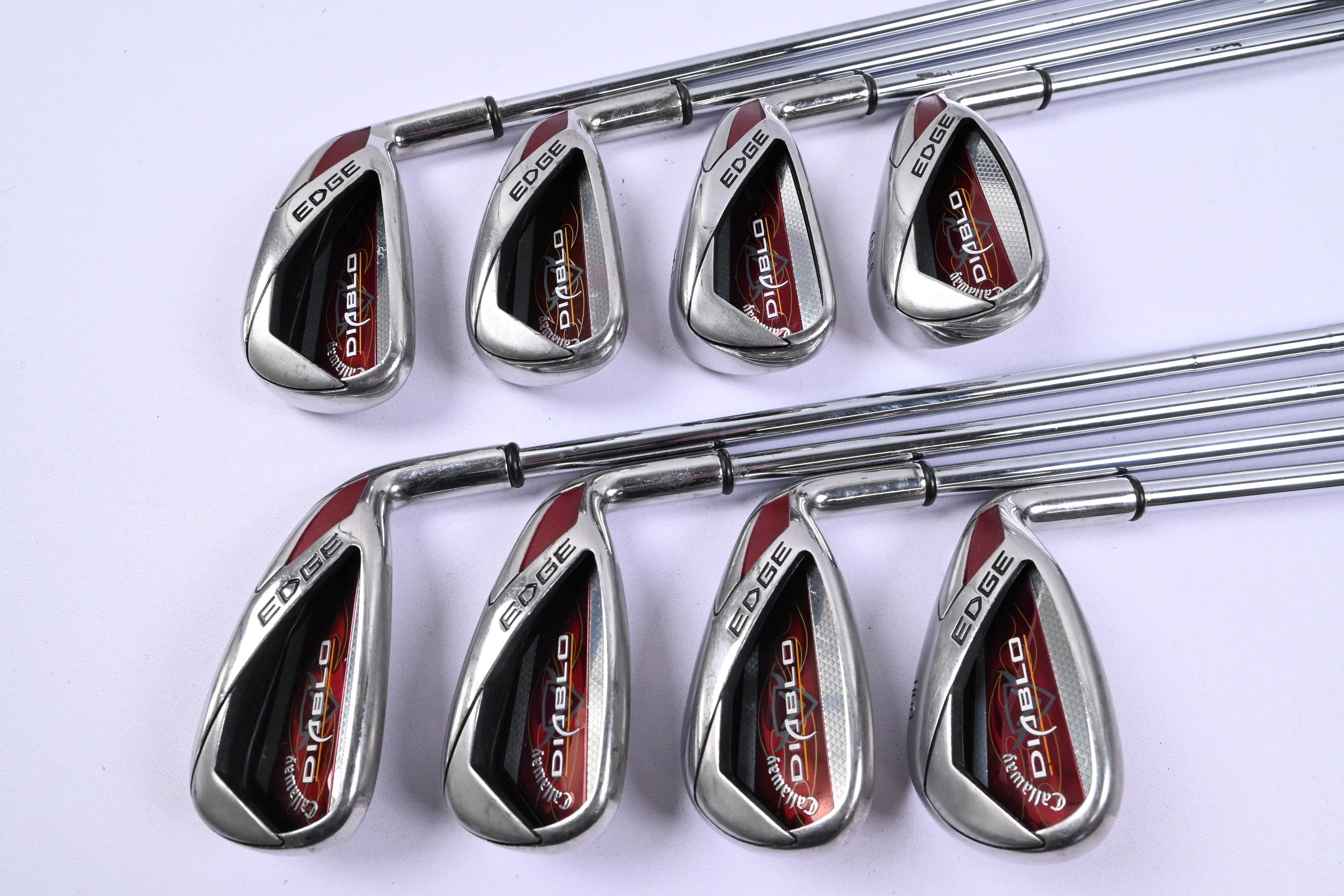 Callaway Diablo Edge Irons / 4-PW+SW / Uniflex Callaway Diablo Shafts