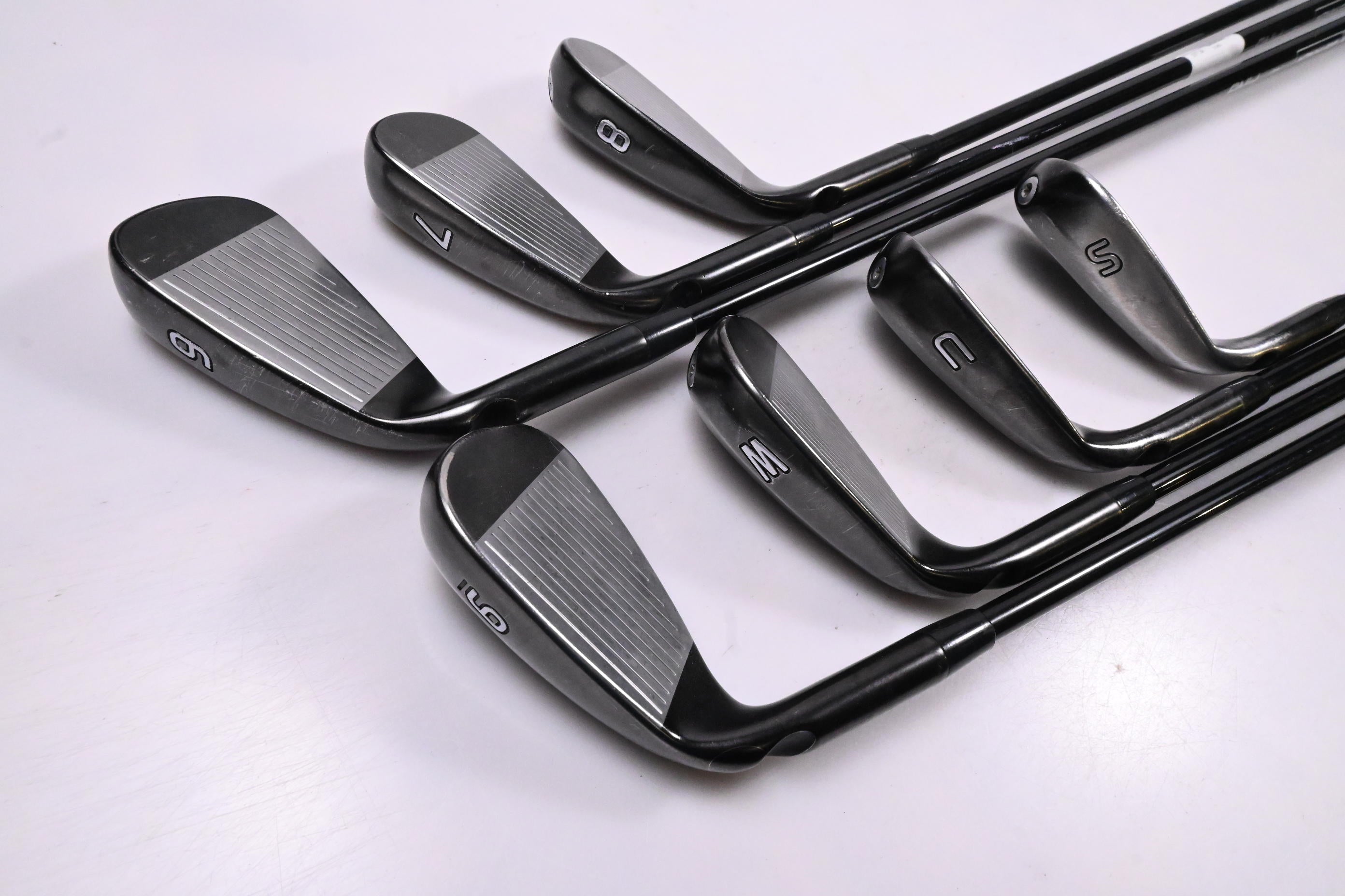 Ping G710 Irons / 6-PW+UW+SW / Black Dot / Senior Flex Ping ALTA Distanza 40