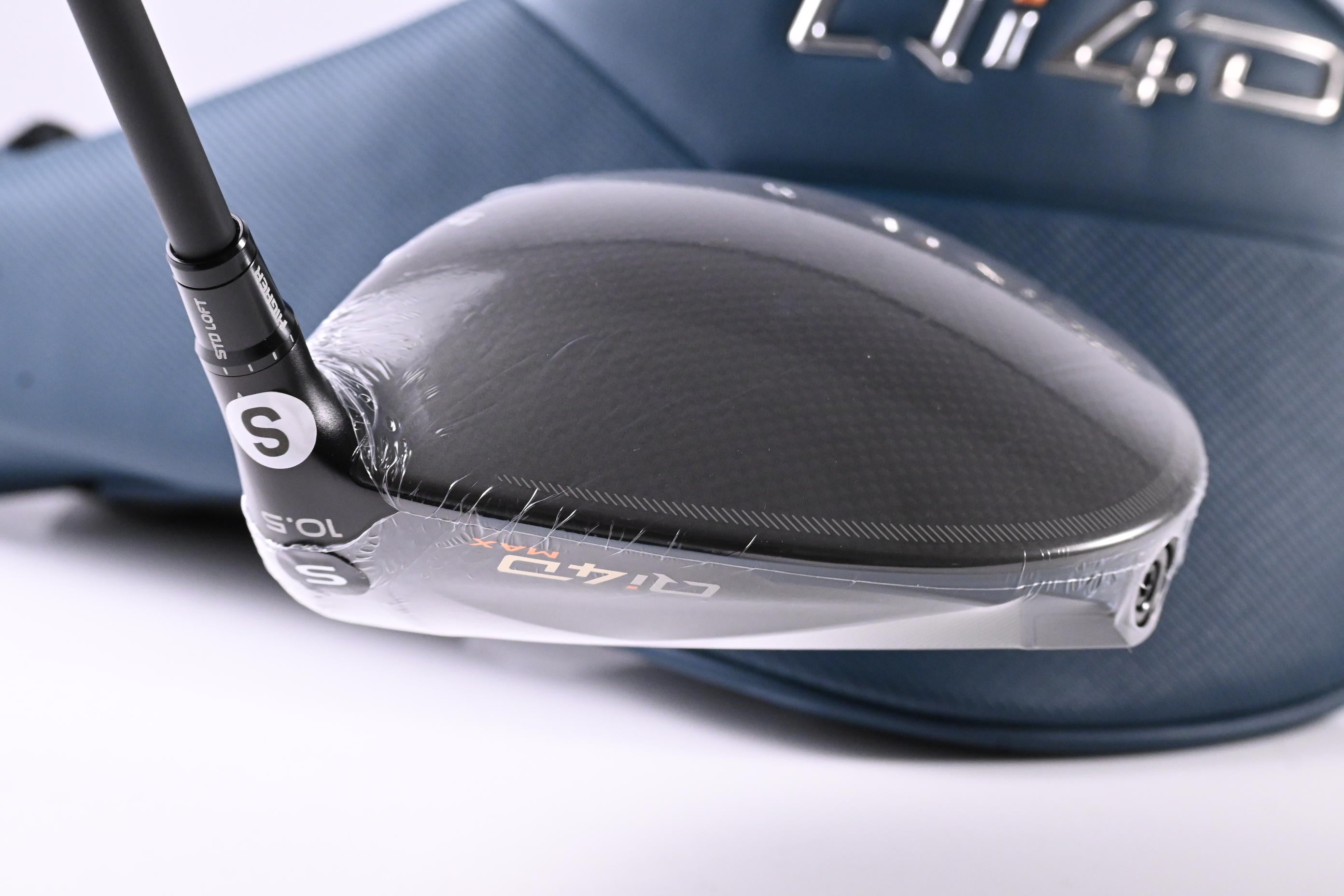 Taylormade Qi4D Max Driver / 10.5 Degree / Stiff Flex REAX Blue 50 Shaft