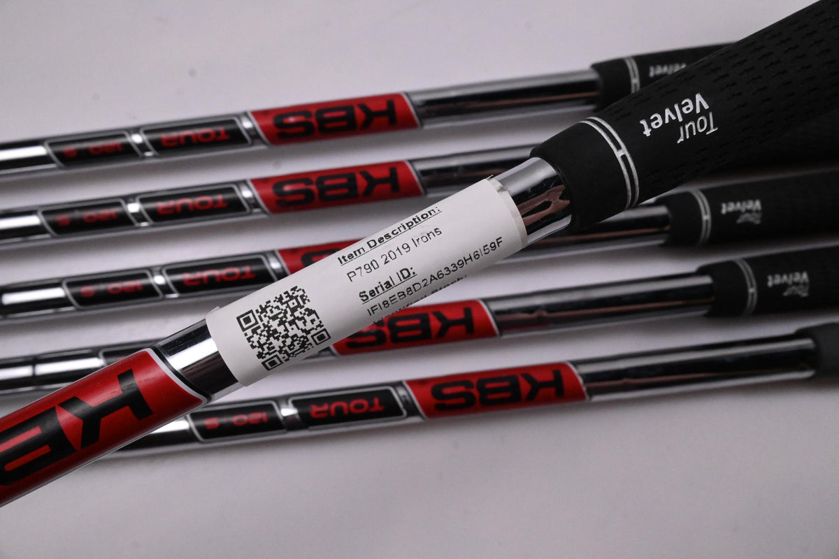 Taylormade P790 2019 Irons / 5-PW / Stiff Flex KBS Tour 120 Shafts
