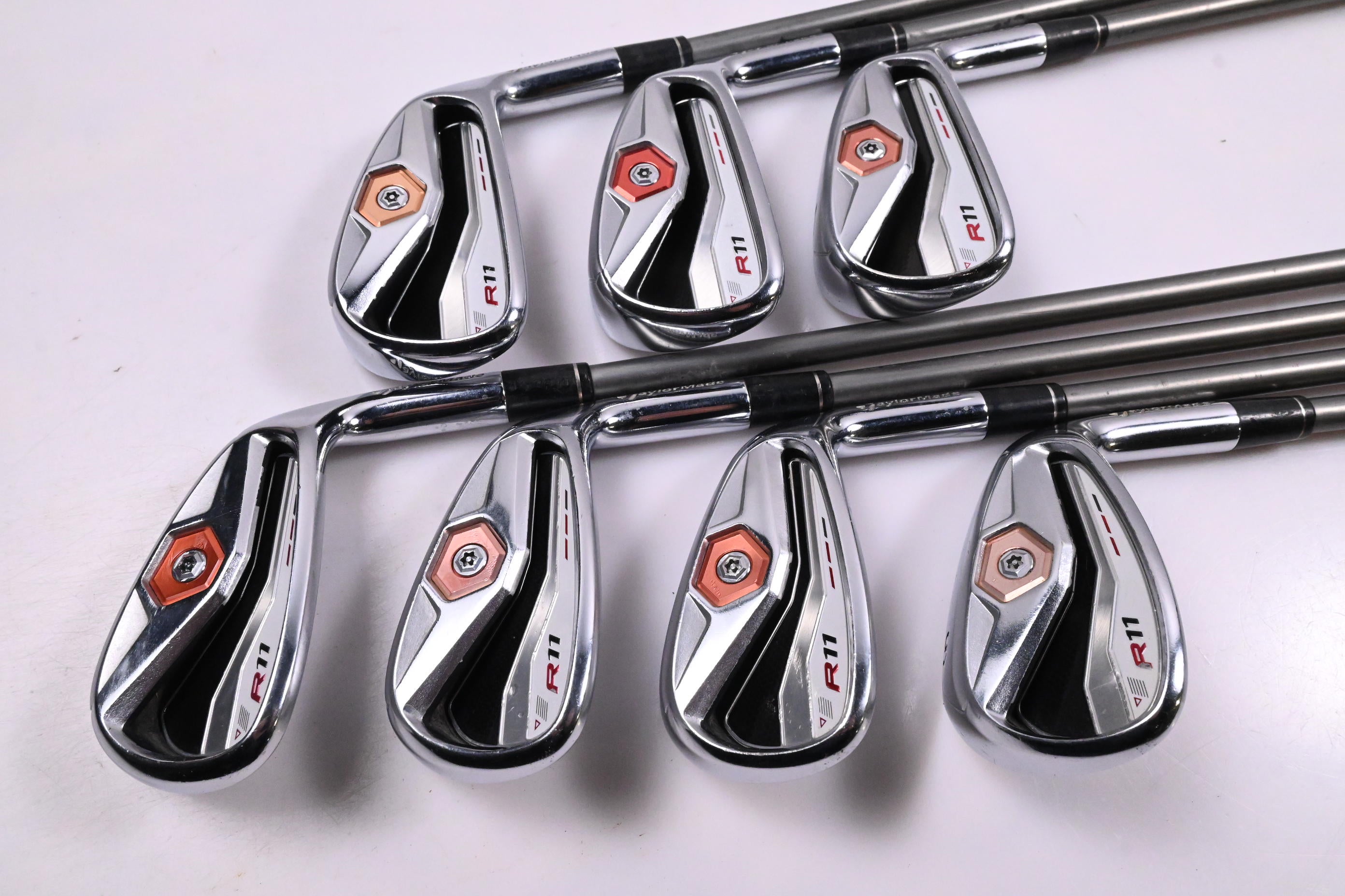 Ladies Taylormade R11 Irons / 5-PW-SW / Ladies Flex Motore 50 Shafts