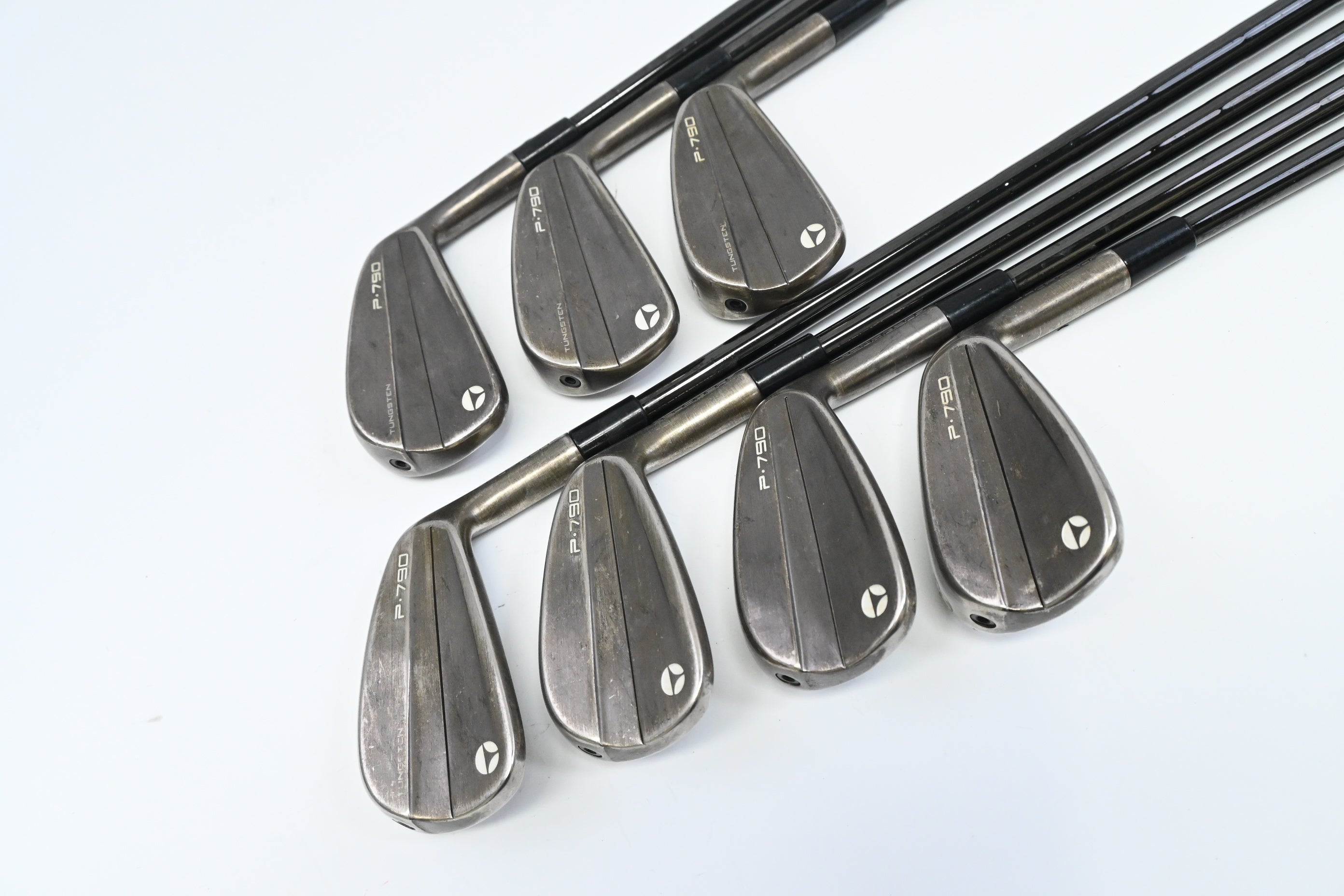 Taylormade P790 Aged Copper Irons / 4-PW / Stiff Flex KBS Tour Lite Shafts