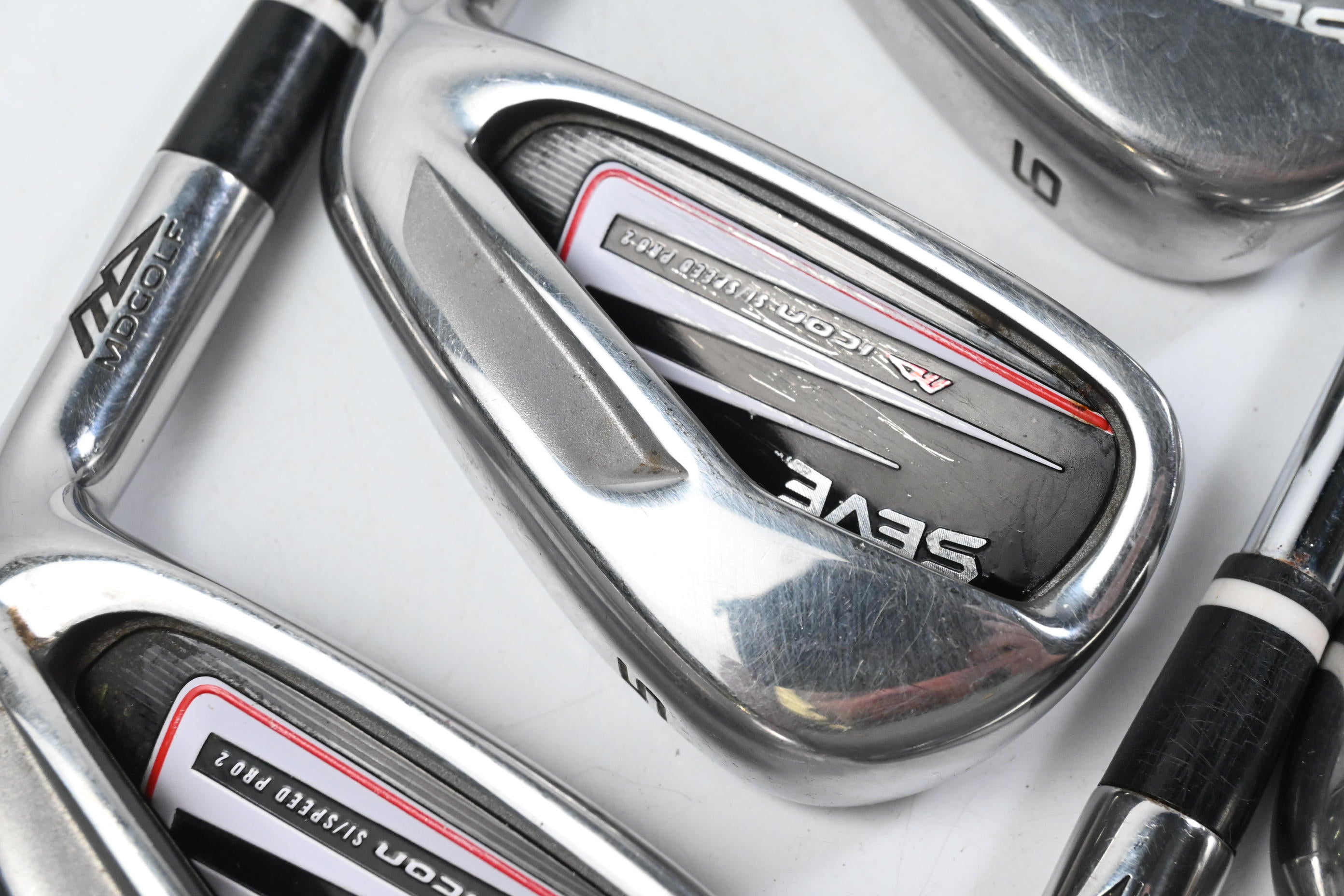 MD Golf Seve Irons / 4-PW+SW / Regular Flex UST Mamayi Shafts