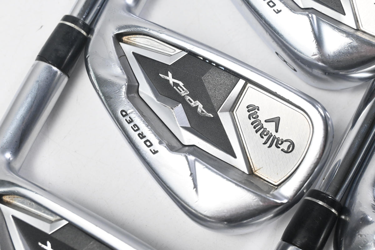 Callaway Apex 19 Irons / 6-PW+GW / Stiff Flex Project X LZ 105 Shafts